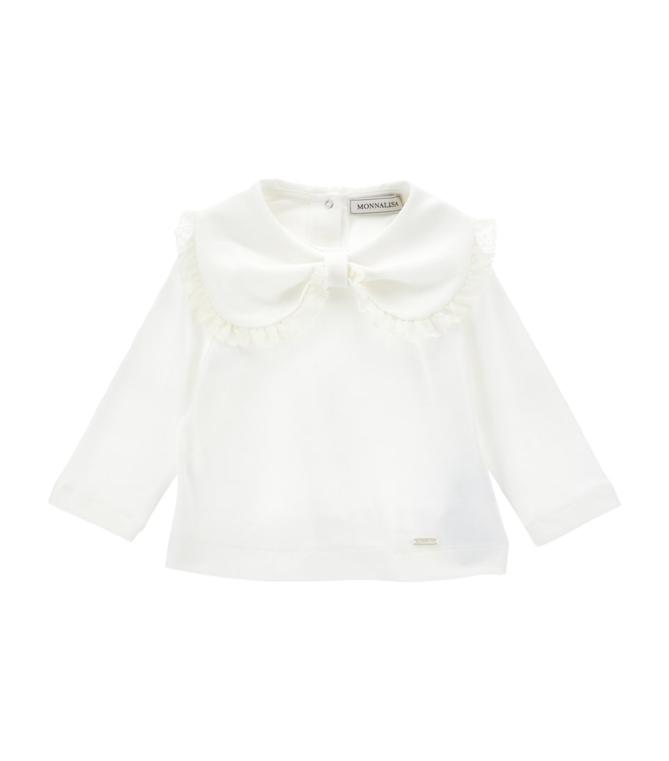 Stretch-Cotton Collar Top (6-36 Months)