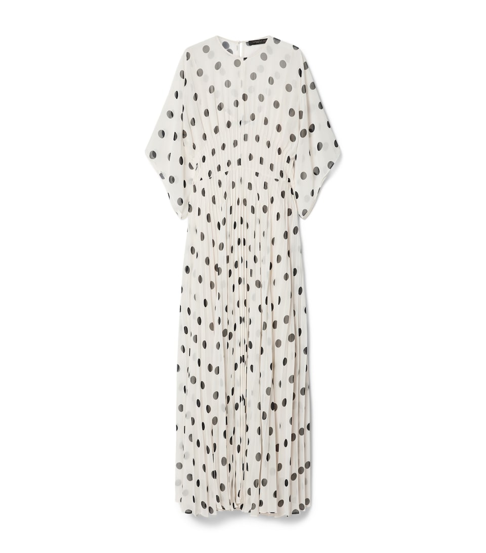 Polka Dot Midi Dress