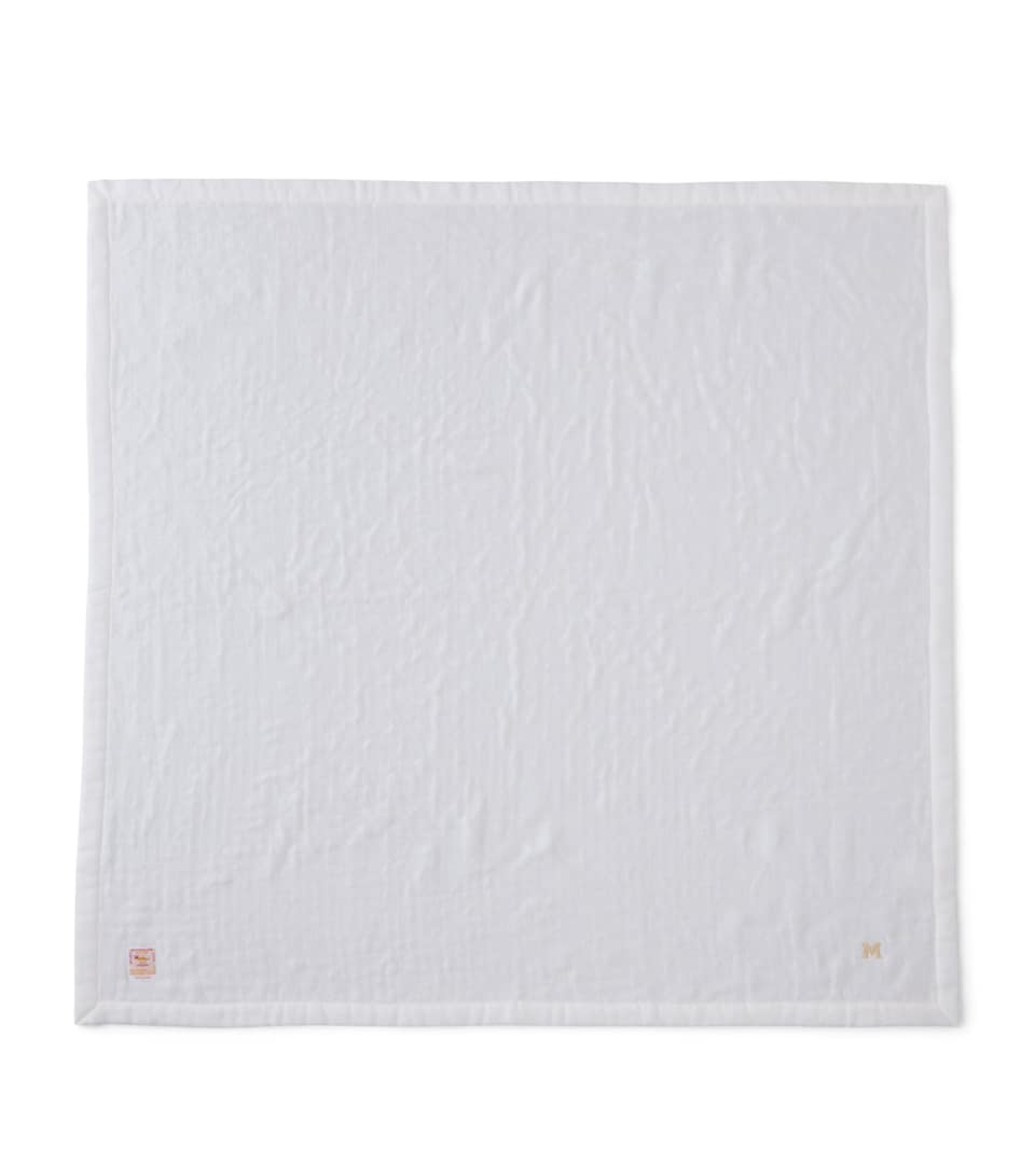 Cotton Gauze Logo Bath Towel