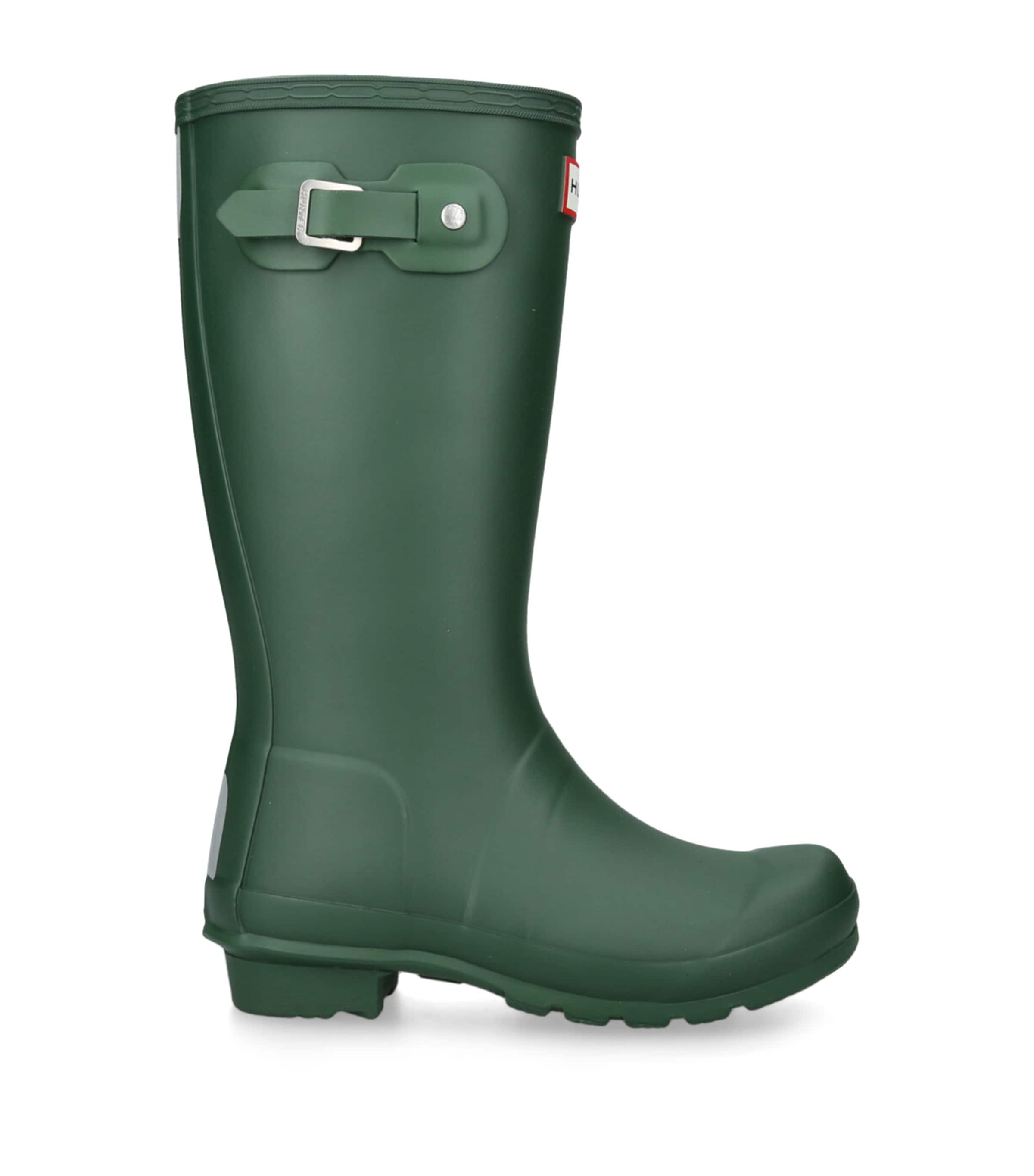 Hunter Kids Original Wellington Boots Dark Green