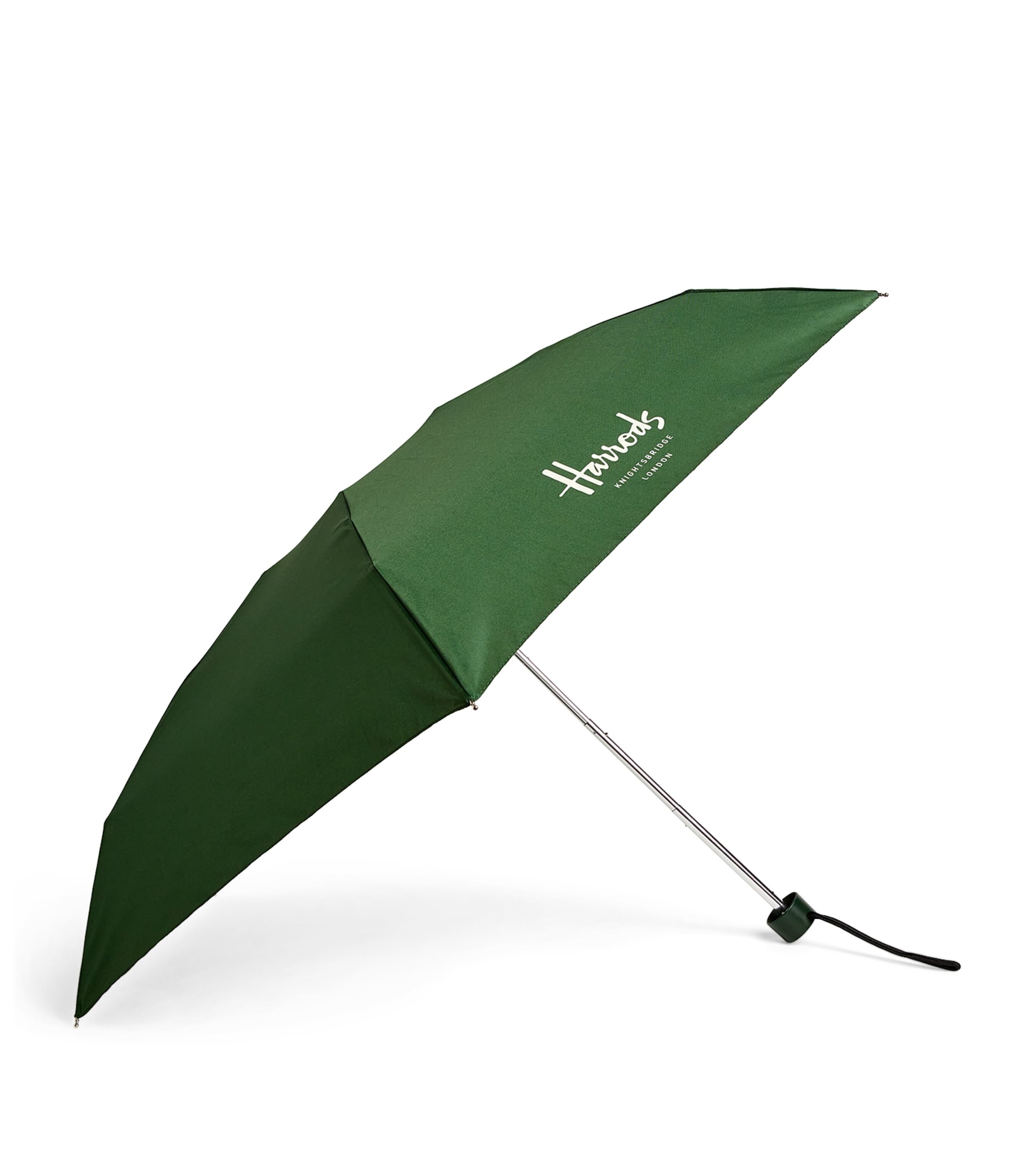 Harrods Logo Umbrella Dark Green
