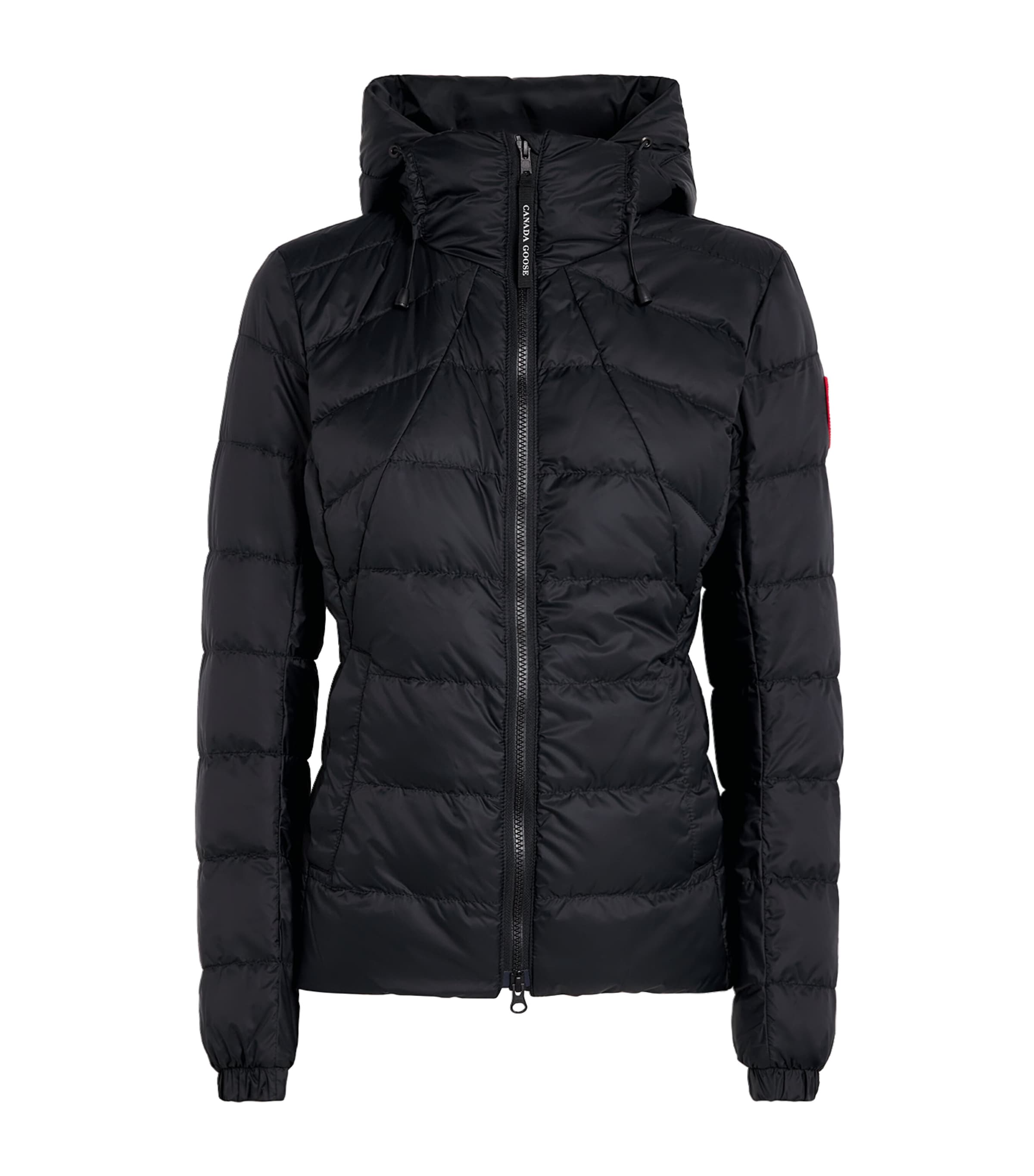 Canada Goose Womens Down-Filled Abbott Jacket Black