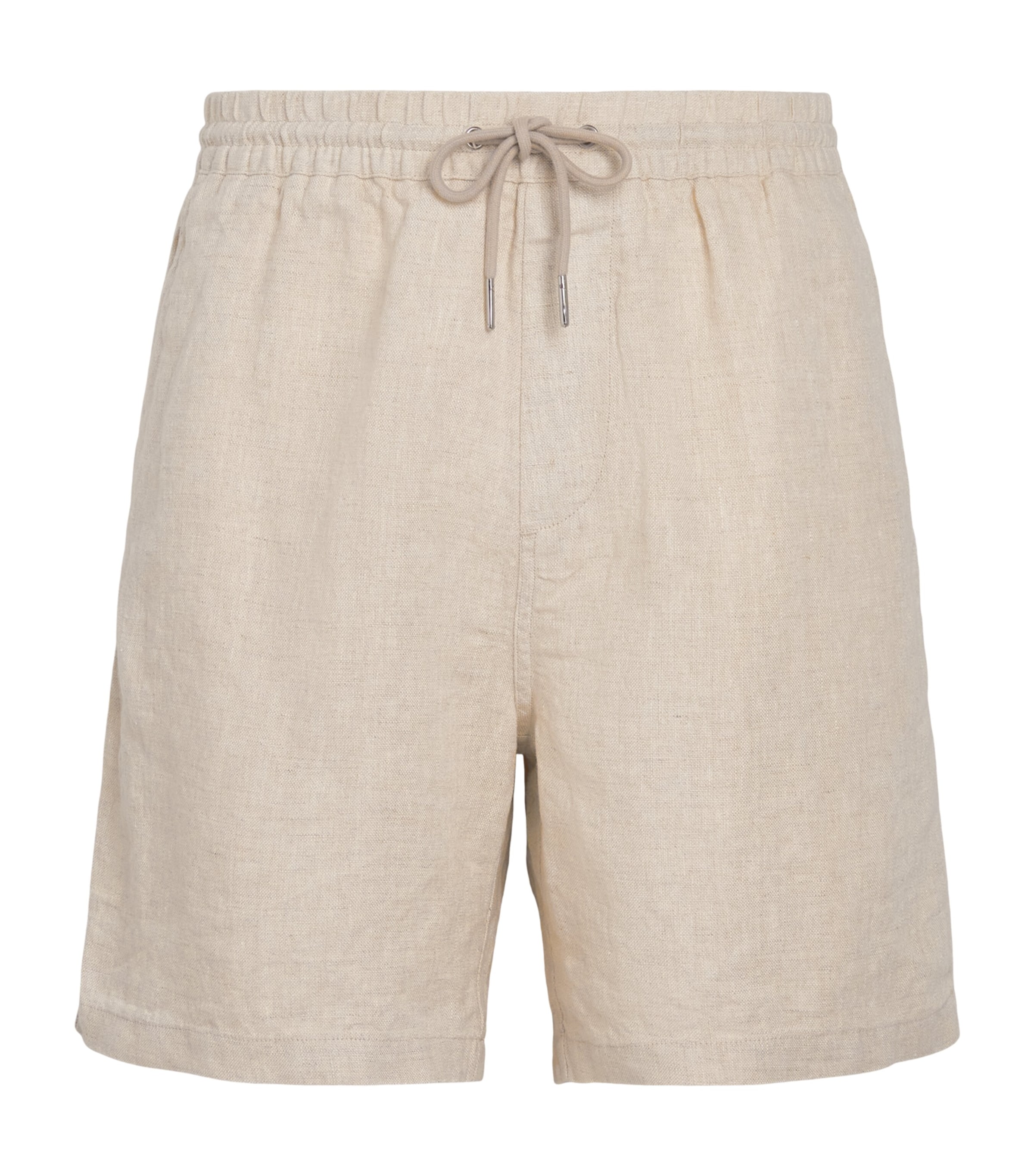 NN.07 Mens Linen Drawstring Gregor Shorts Oat