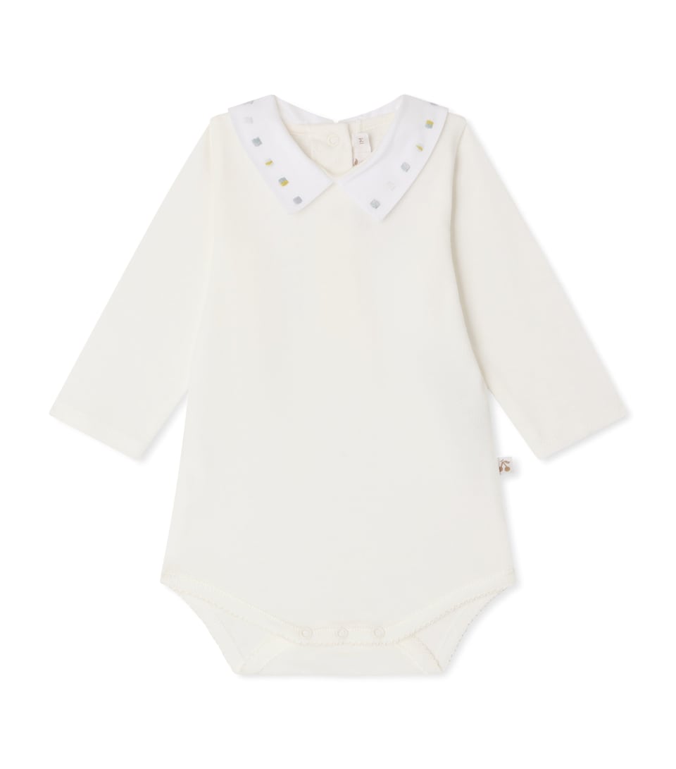 Cotton Embroidered Julliet Bodysuit (1-24 Months)