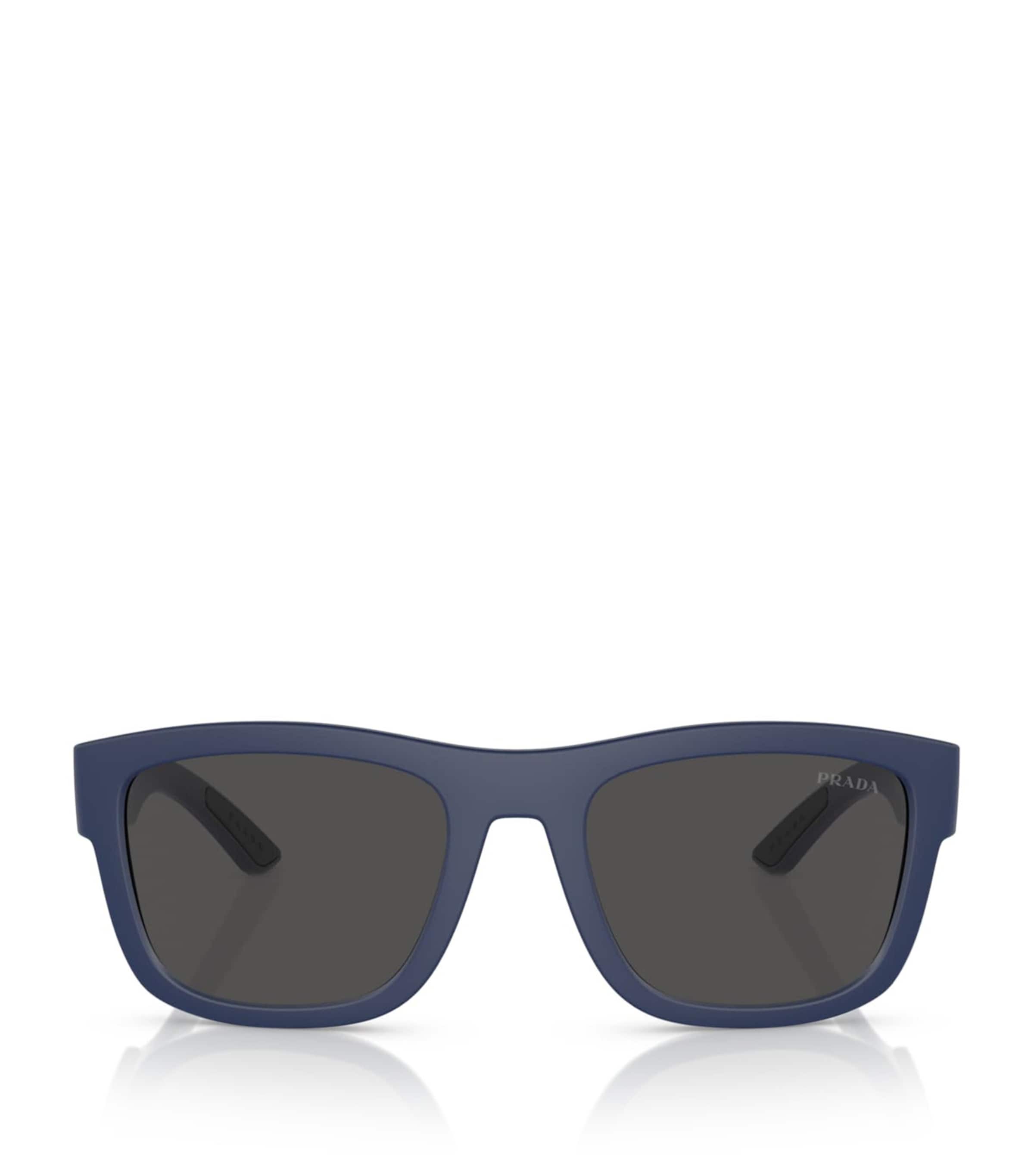 Prada Linea Rossa Nylon Pillow Sunglasses Blue