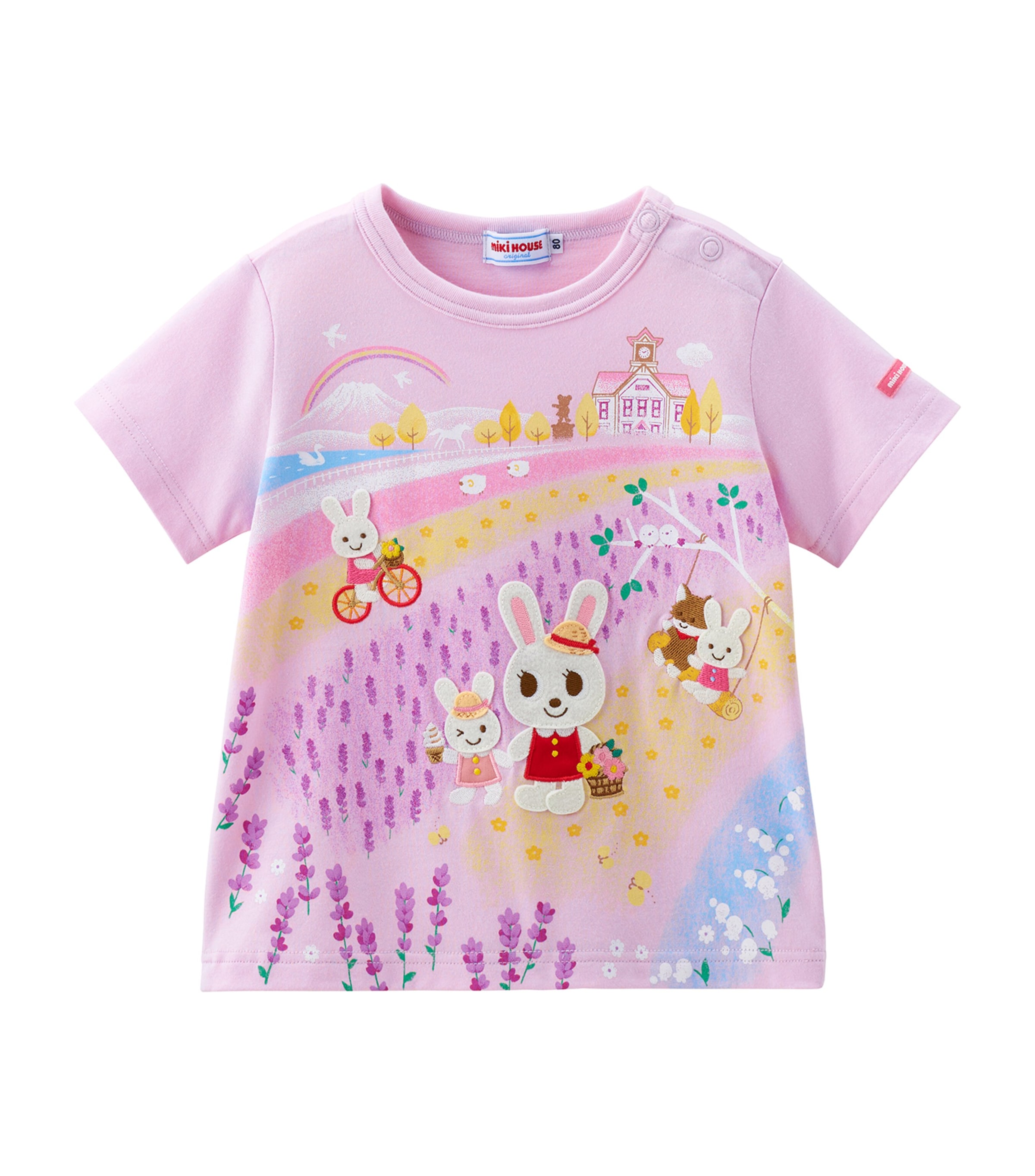 Print and Applique T-Shirt (2-7 Years)