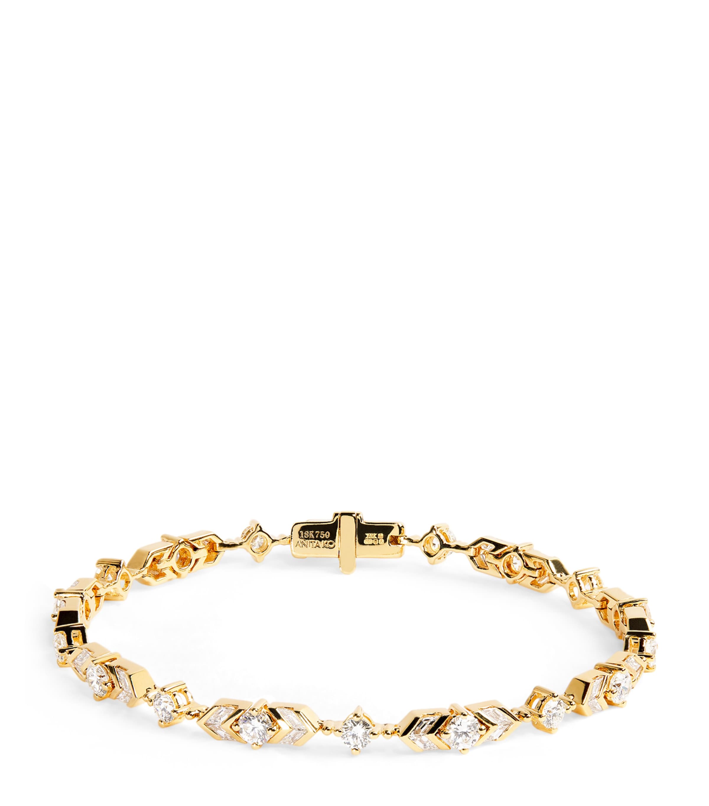 Yellow Gold and Diamond Dakota Bracelet