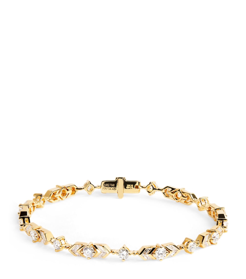 Yellow Gold and Diamond Dakota Bracelet