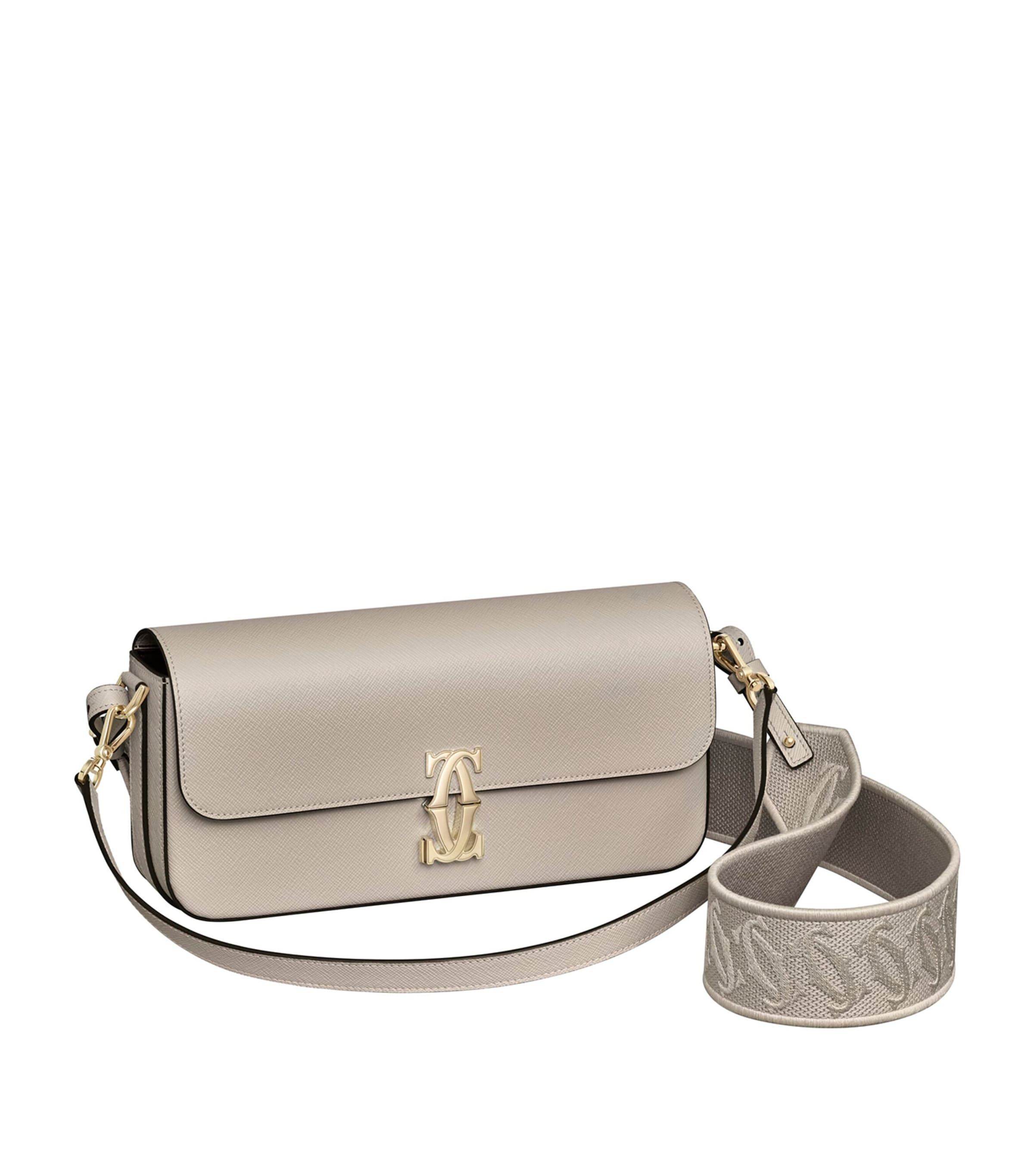 Calfskin C de Cartier East-West Bag