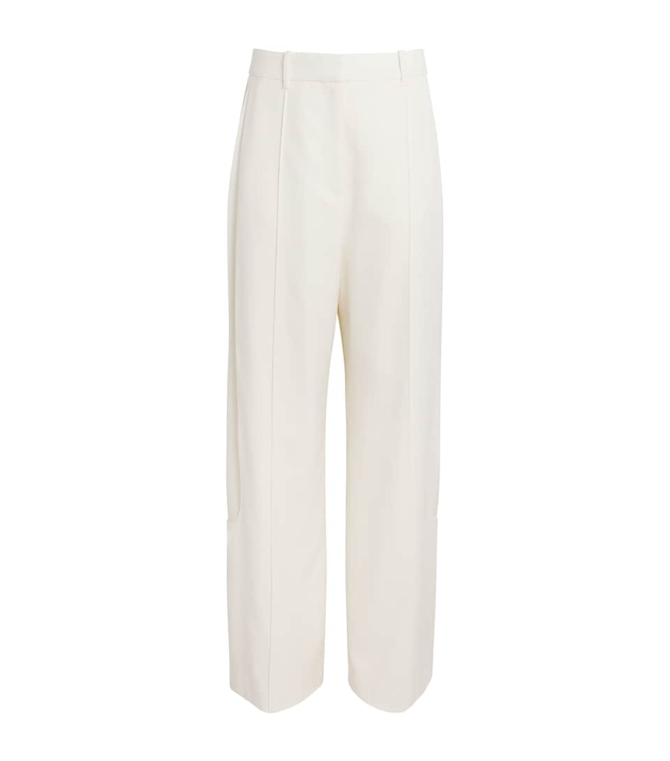 Satin Alabata Suit Trousers