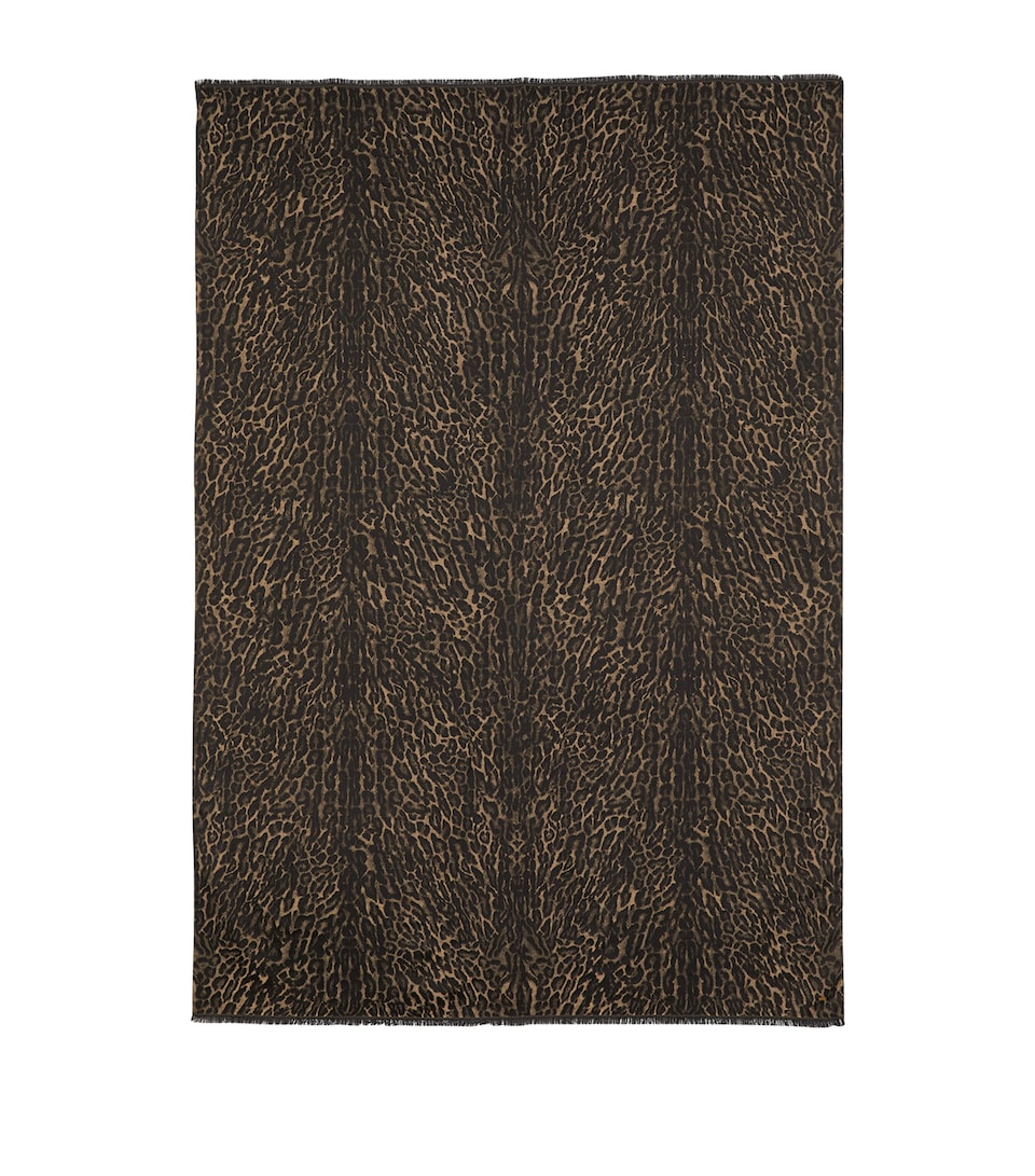 Leopard Print Scarf