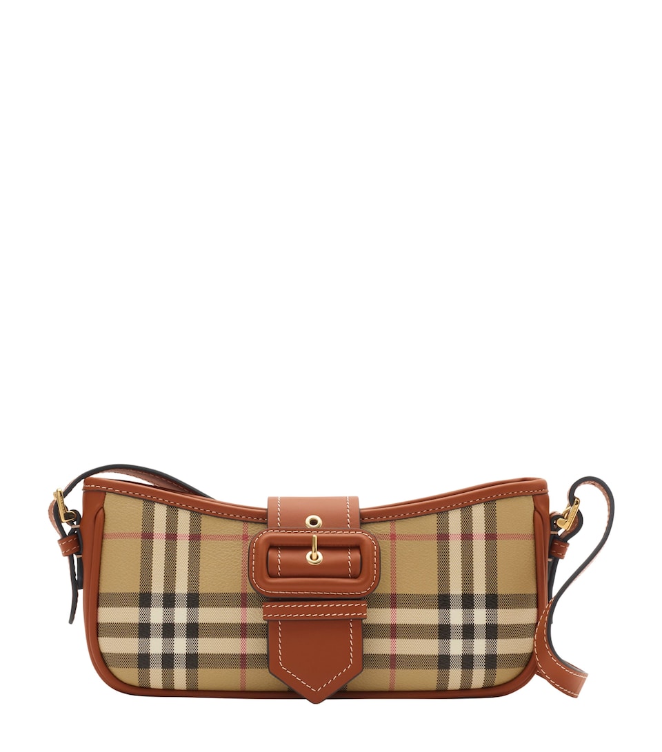 Check Sling Shoulder Bag
