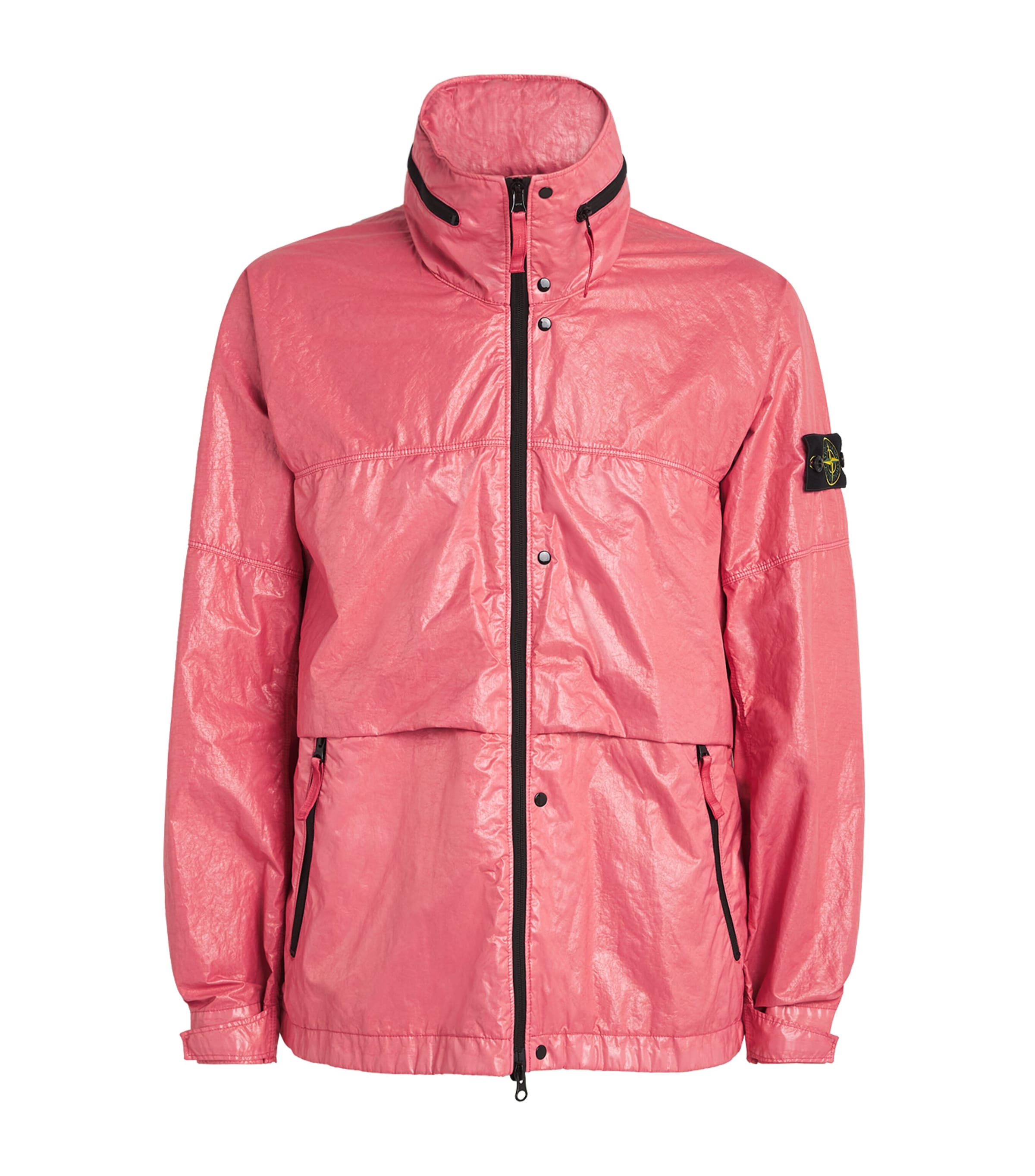 Stone Island Mens Nylon 3L-TC Hooded Jacket