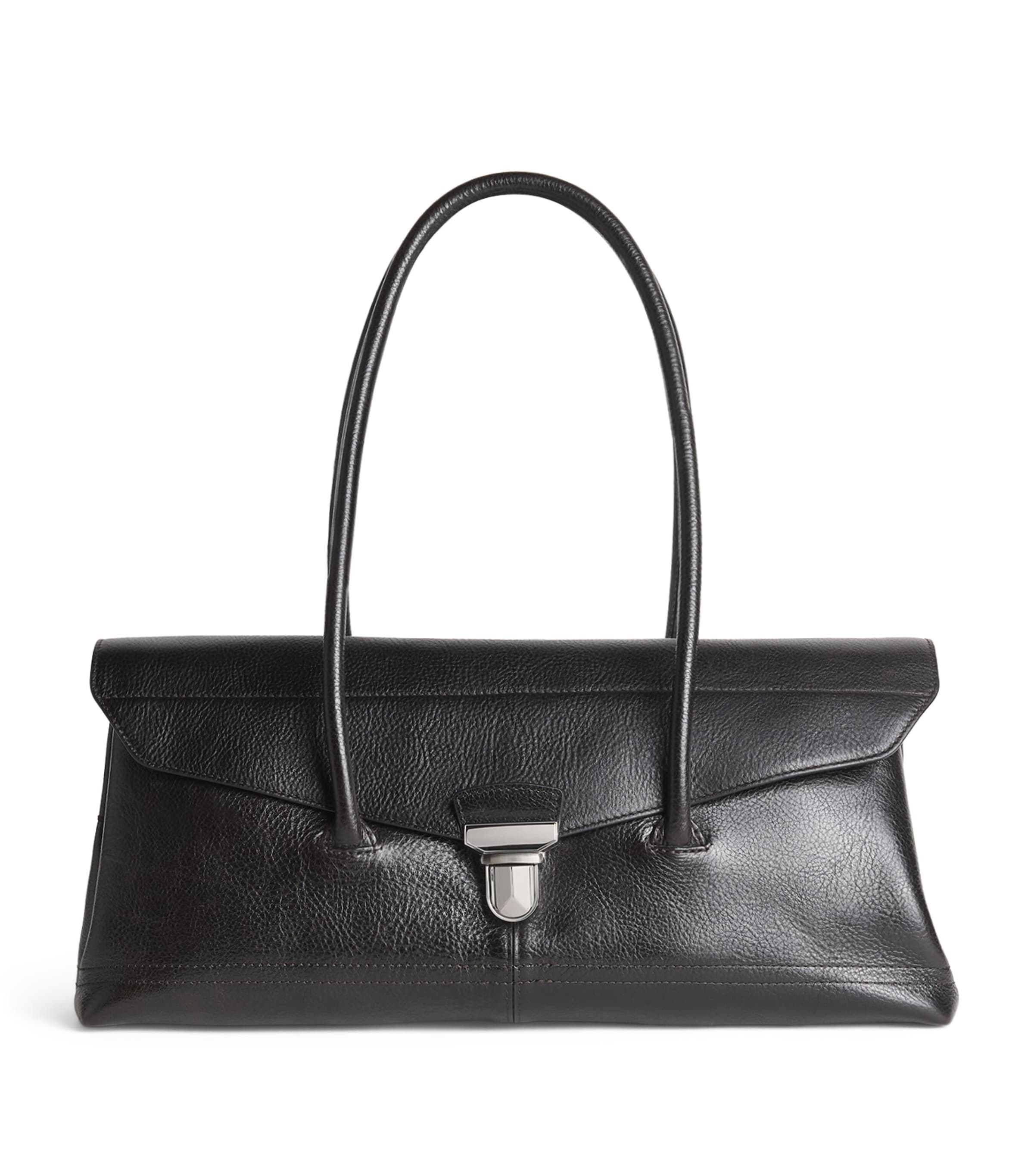 Lemaire Leather Gear Shoulder Bag