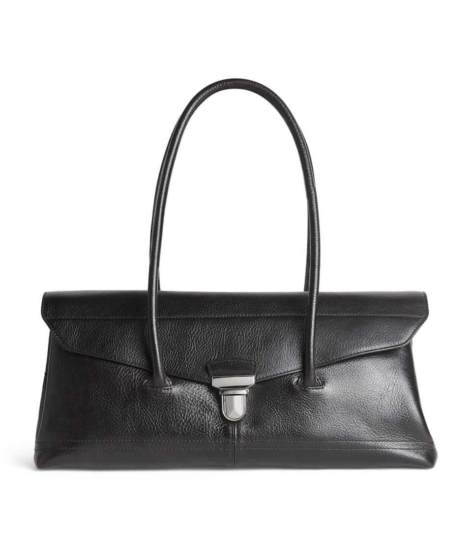 Lemaire Leather Gear Shoulder Bag