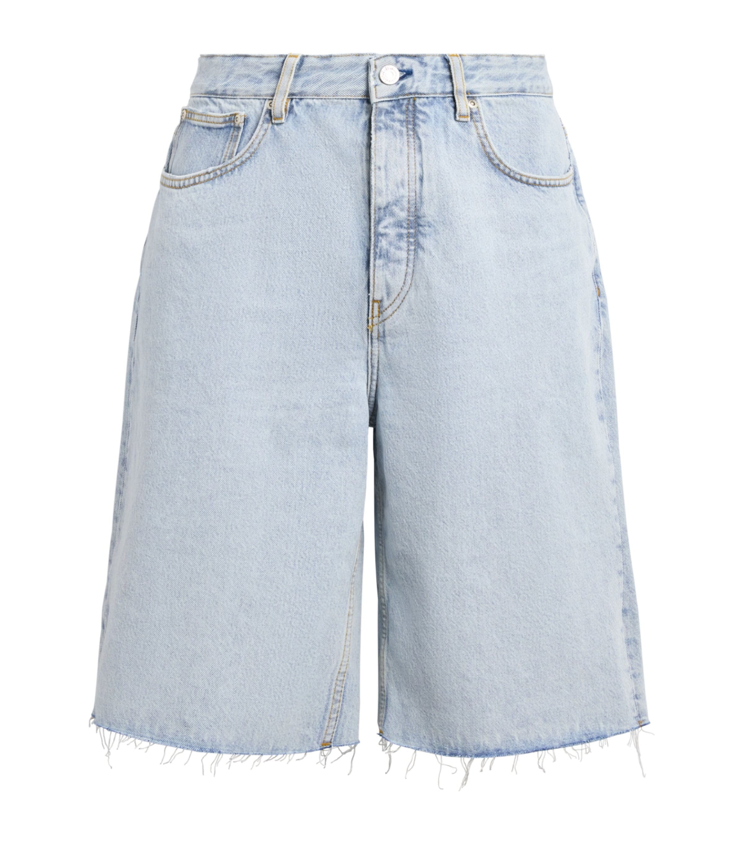 Won Hundred Mens Kayce Denim Shorts Soft Blue