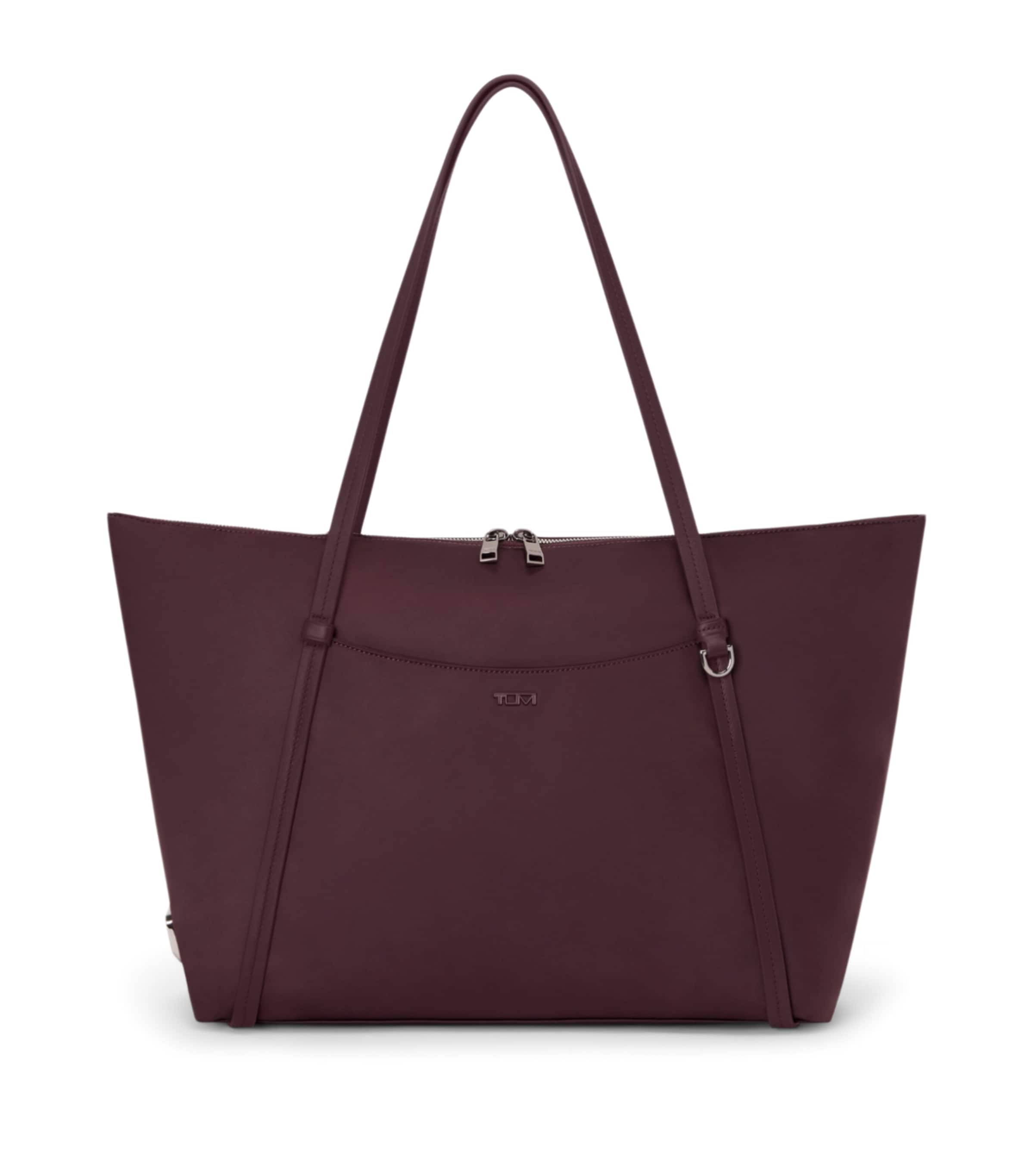 Tumi Nylon Voyageur Q Tote Bag Rosewood