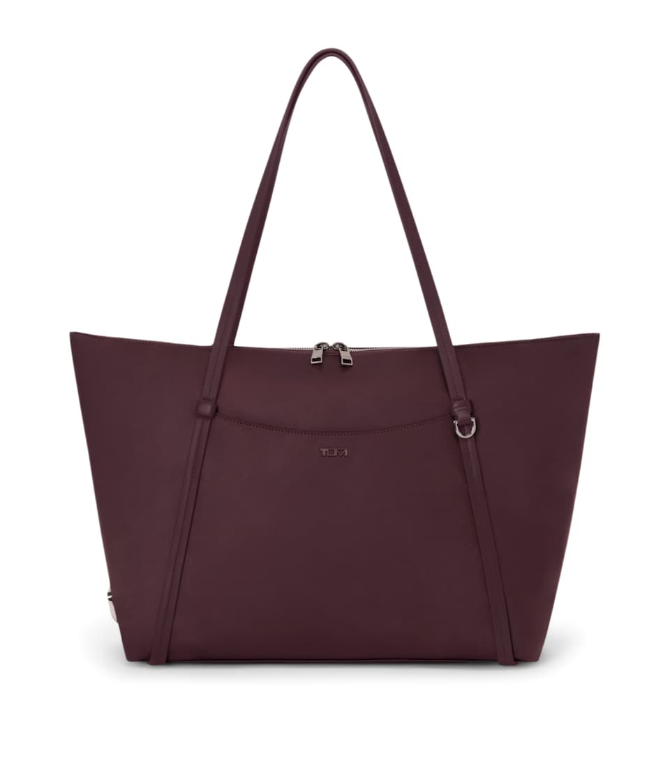Tumi Nylon Voyageur Q Tote Bag Rosewood