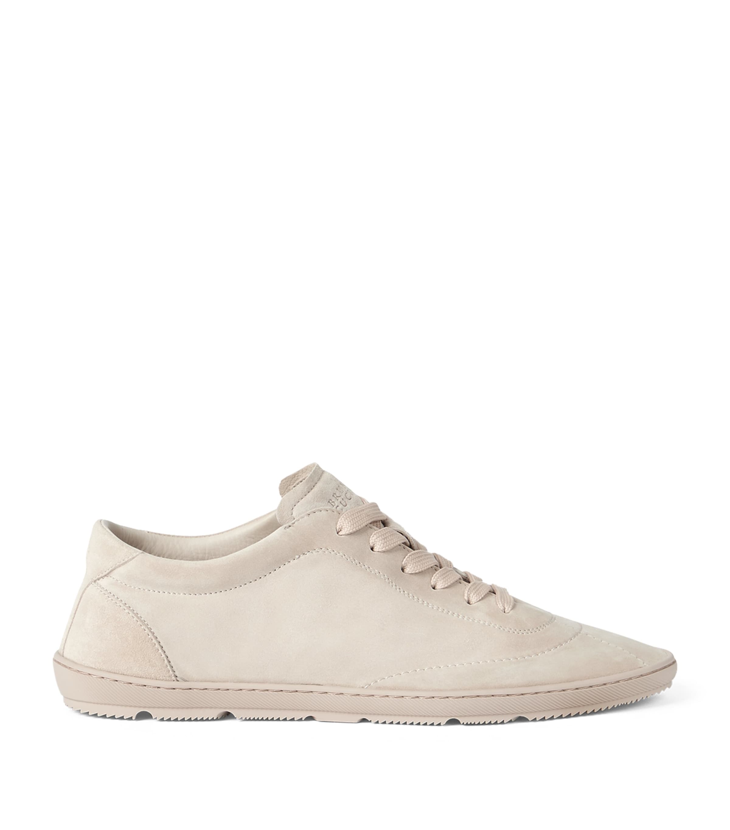 Suede Low-Top Sneakers