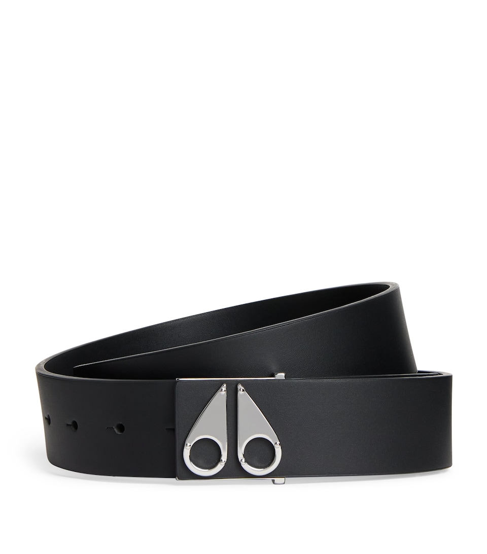 Leather Logo Belt