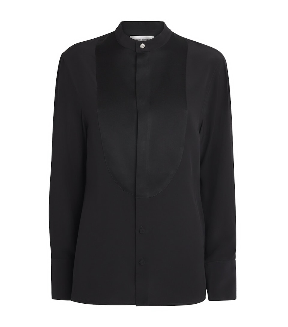 Bib-Detail Blouse