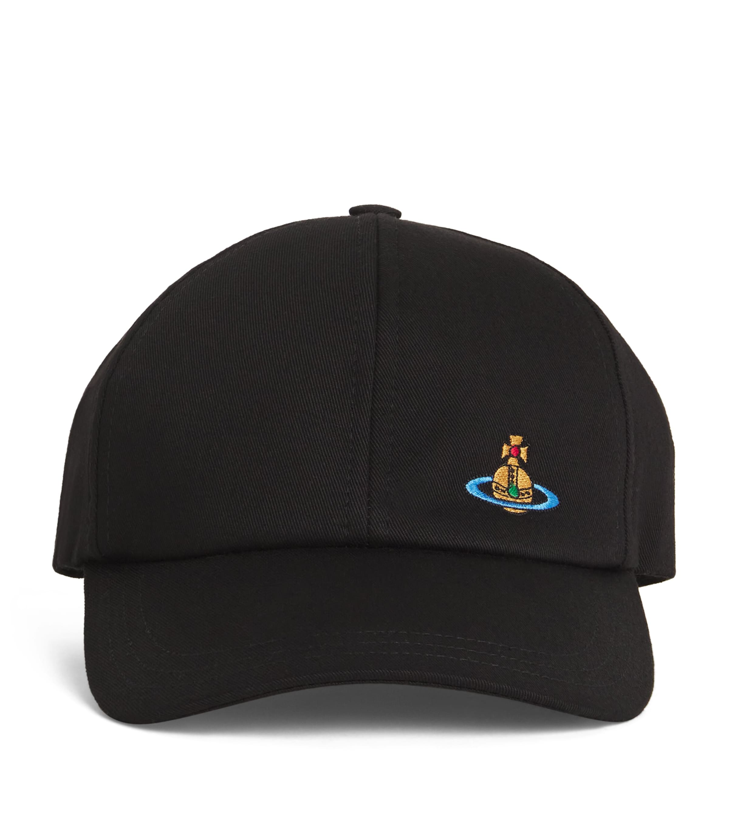 Vivienne Westwood Cotton Orb Baseball Cap Black