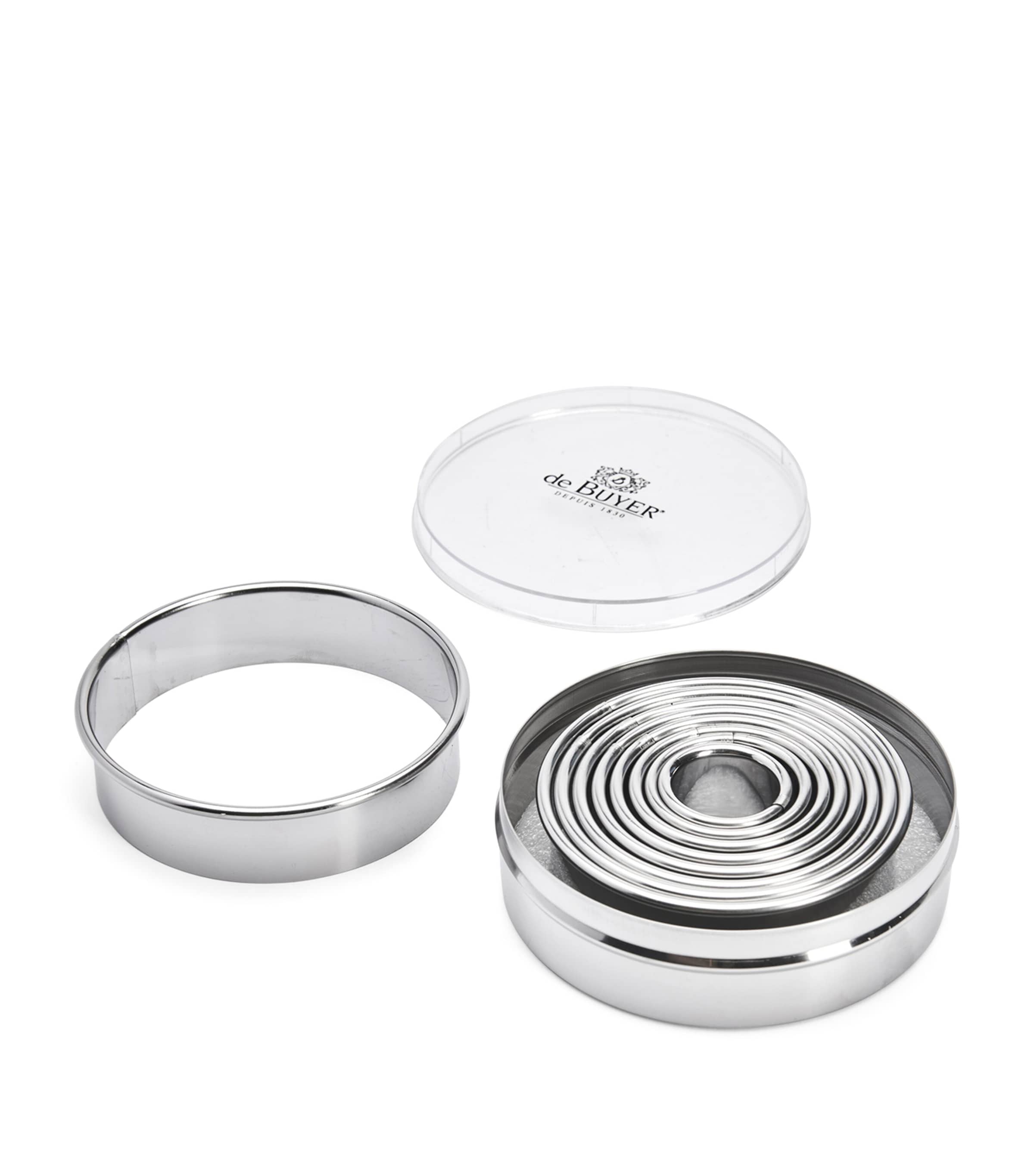 Steel Biscuit Cutters (Set of 9)