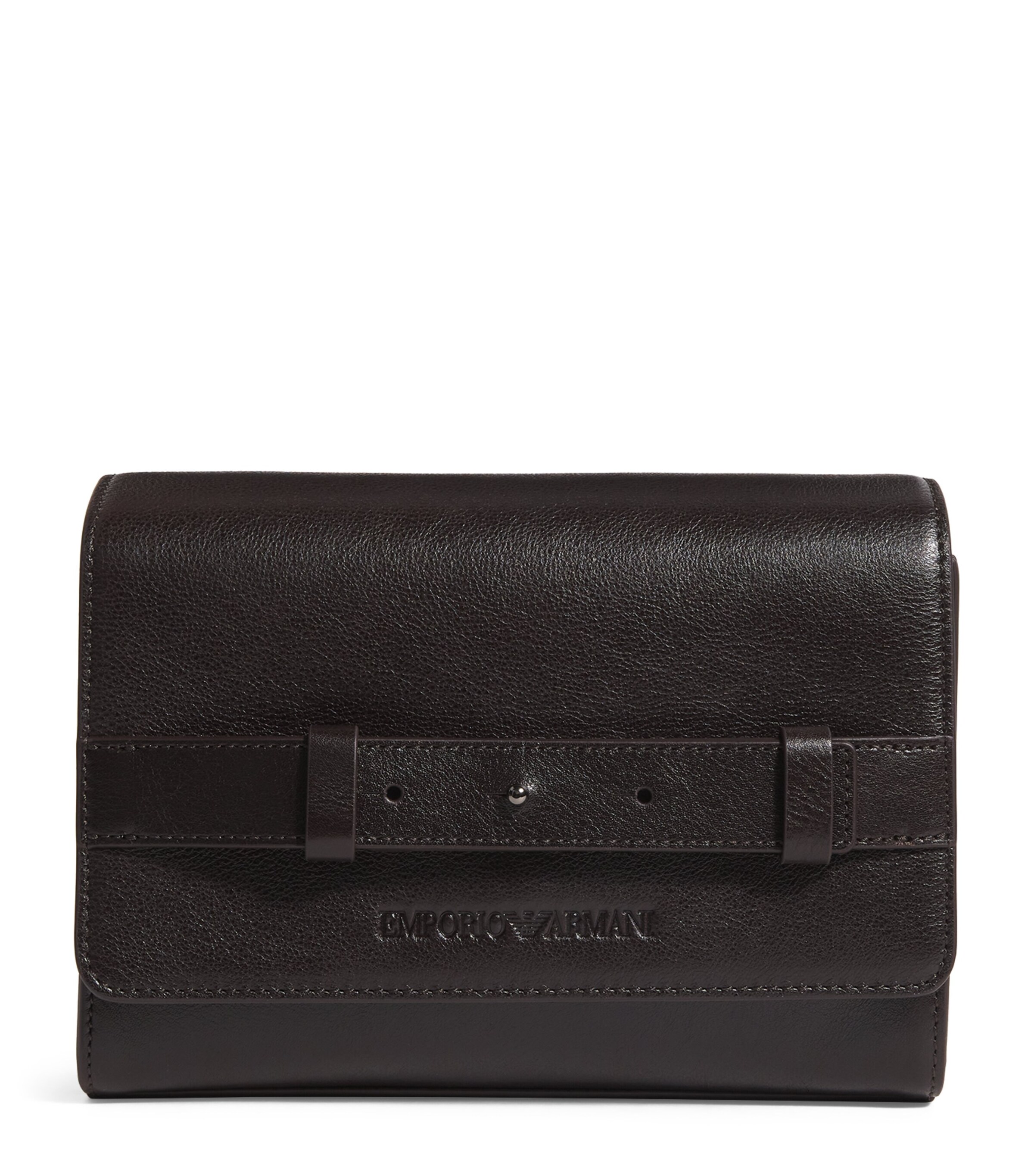 Jil Sander Black Leather Folded Wallet | Harrods US