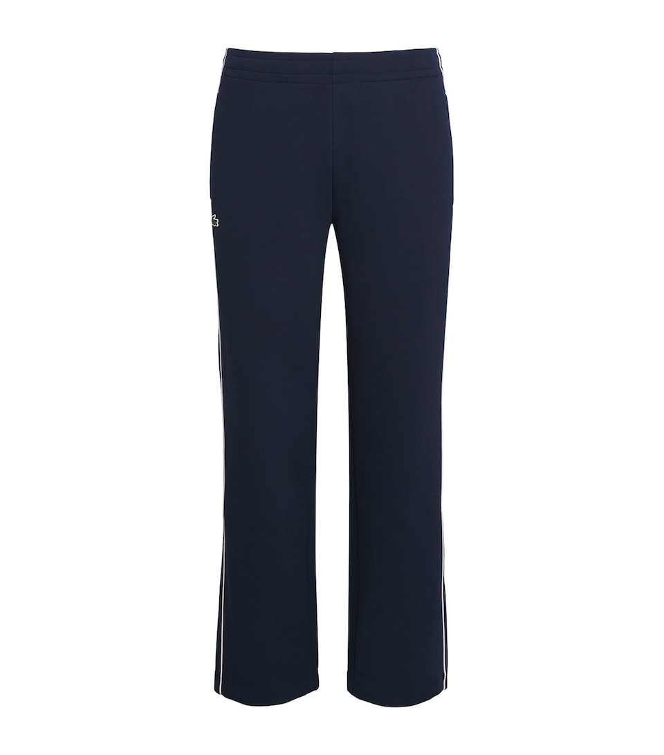 Lacoste Mens Tennis Heritage Sweatpants Navy Blue/flour
