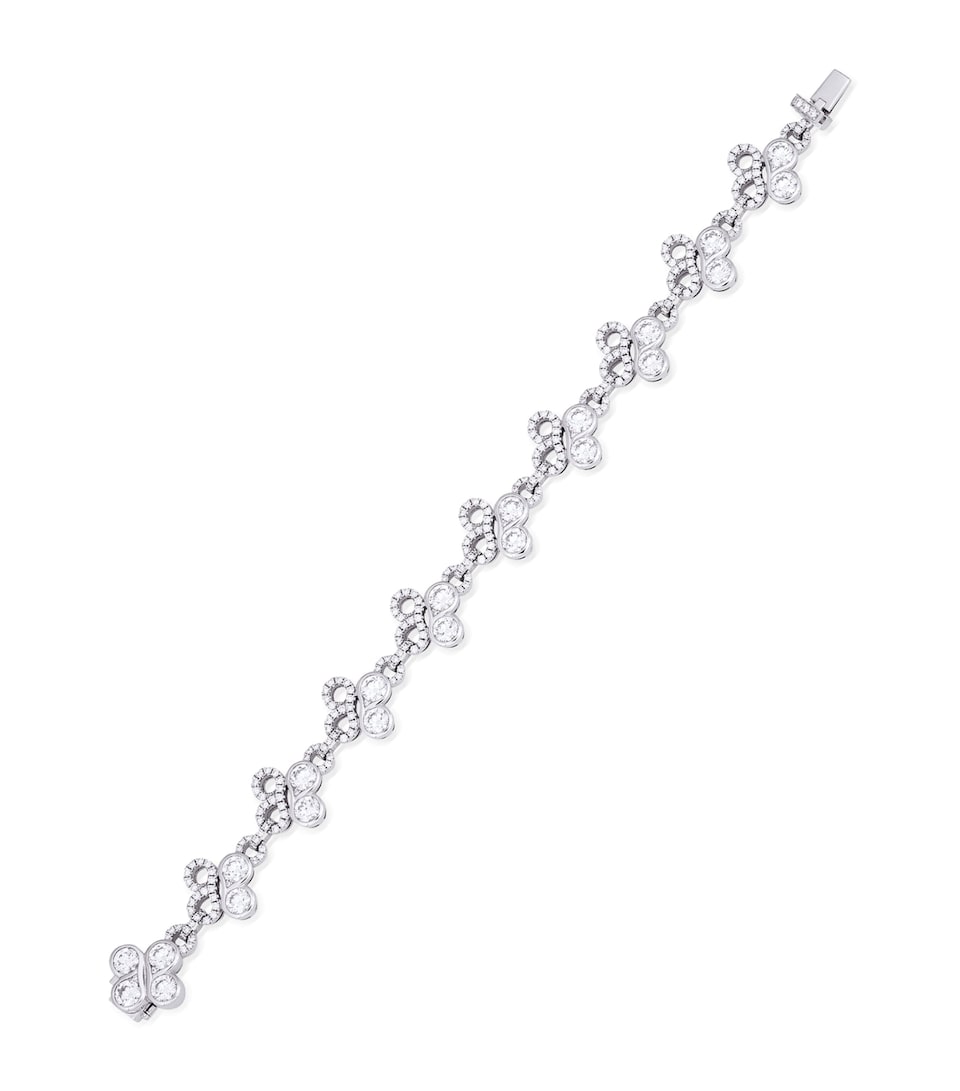 Boodles Platinum and Diamond Be Boodles Bracelet Platinum