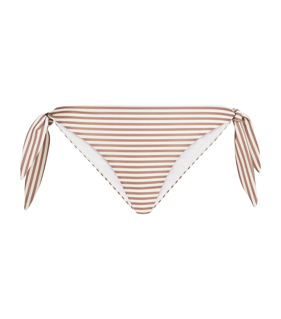 Brunello Cucinelli Womens Side-Tie Bikini Bottoms