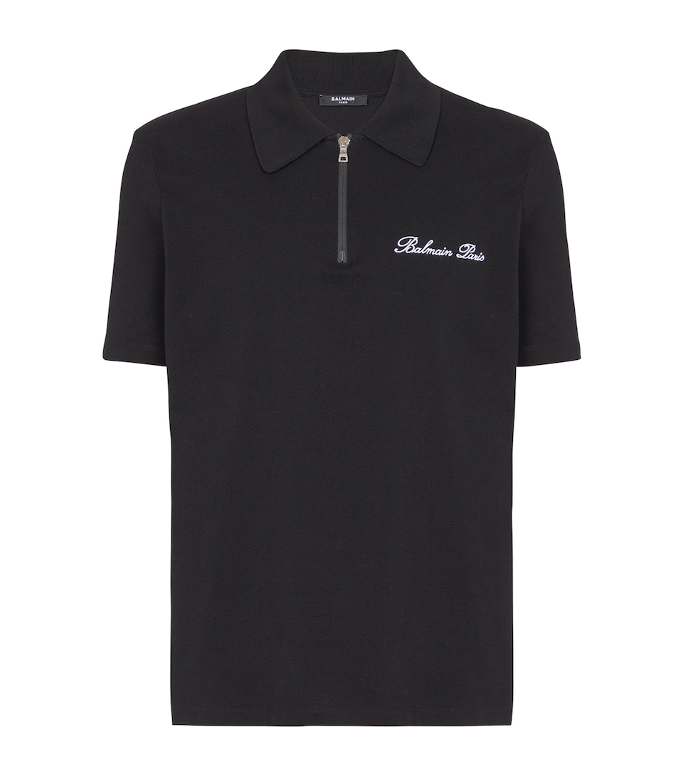 Embroidered Logo Polo Shirt