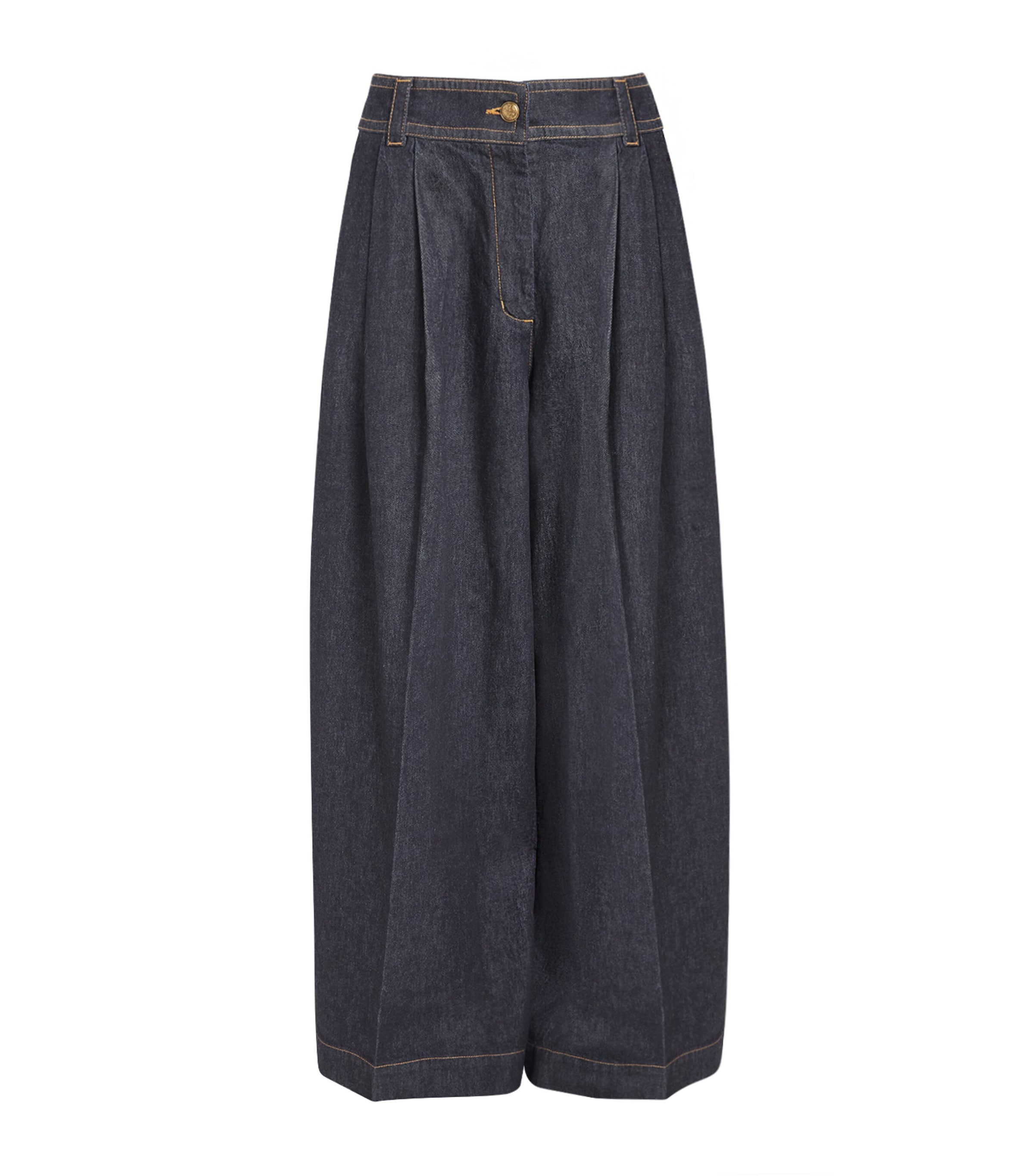 Zimmermann Womens Valiant Flared Jeans Onyx Blue