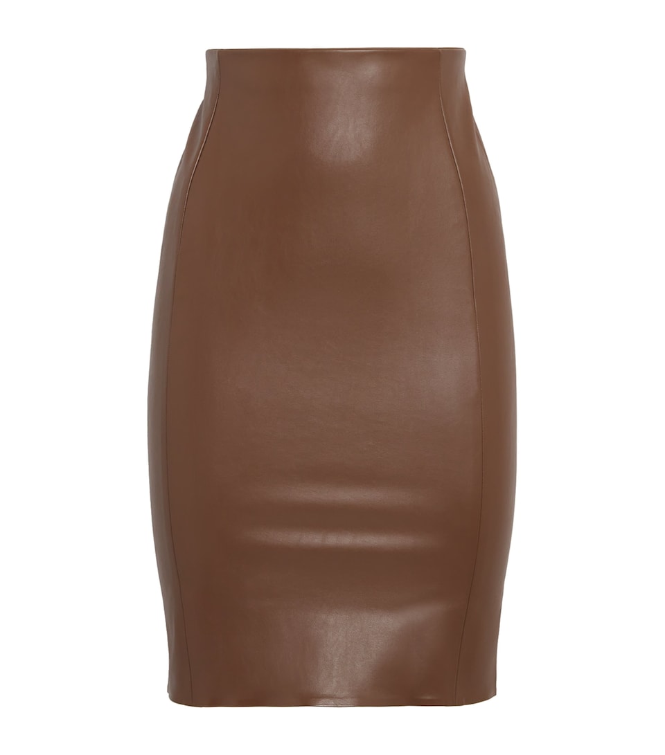 Faux Leather Jenna Mini Skirt