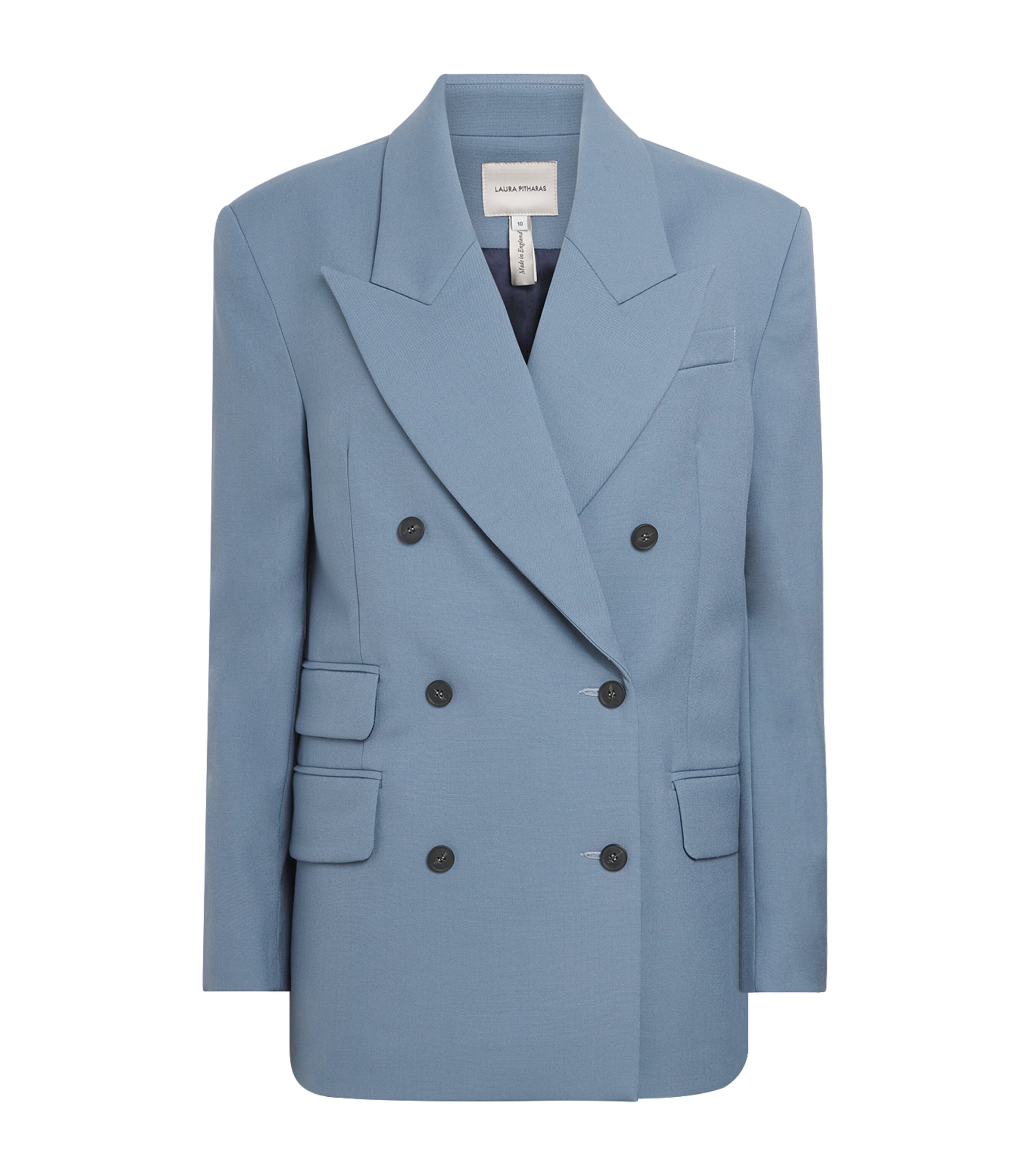 Wool Double-Breasted Blazer