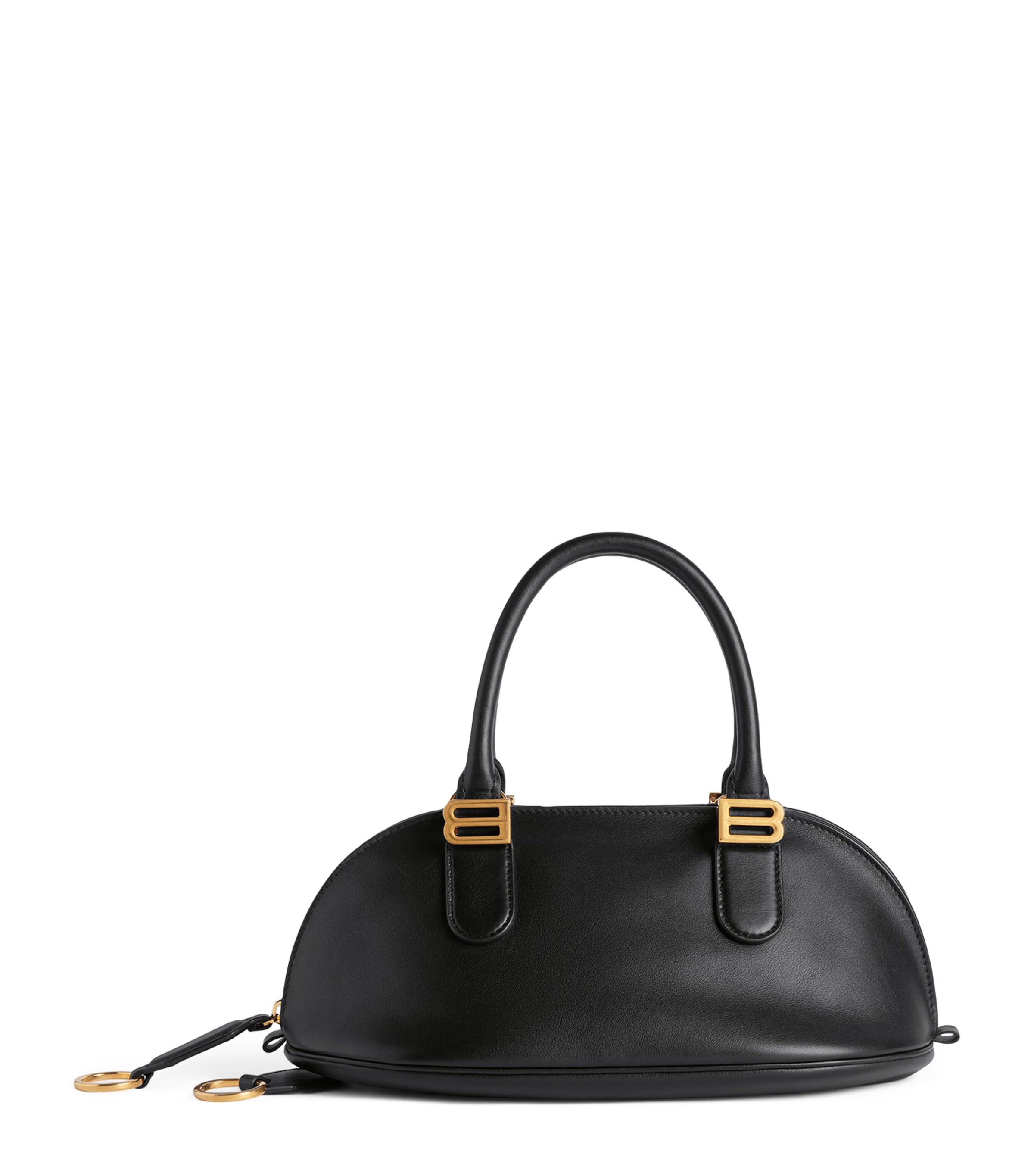 Balenciaga Mini Leather Bolero Bowling Bag