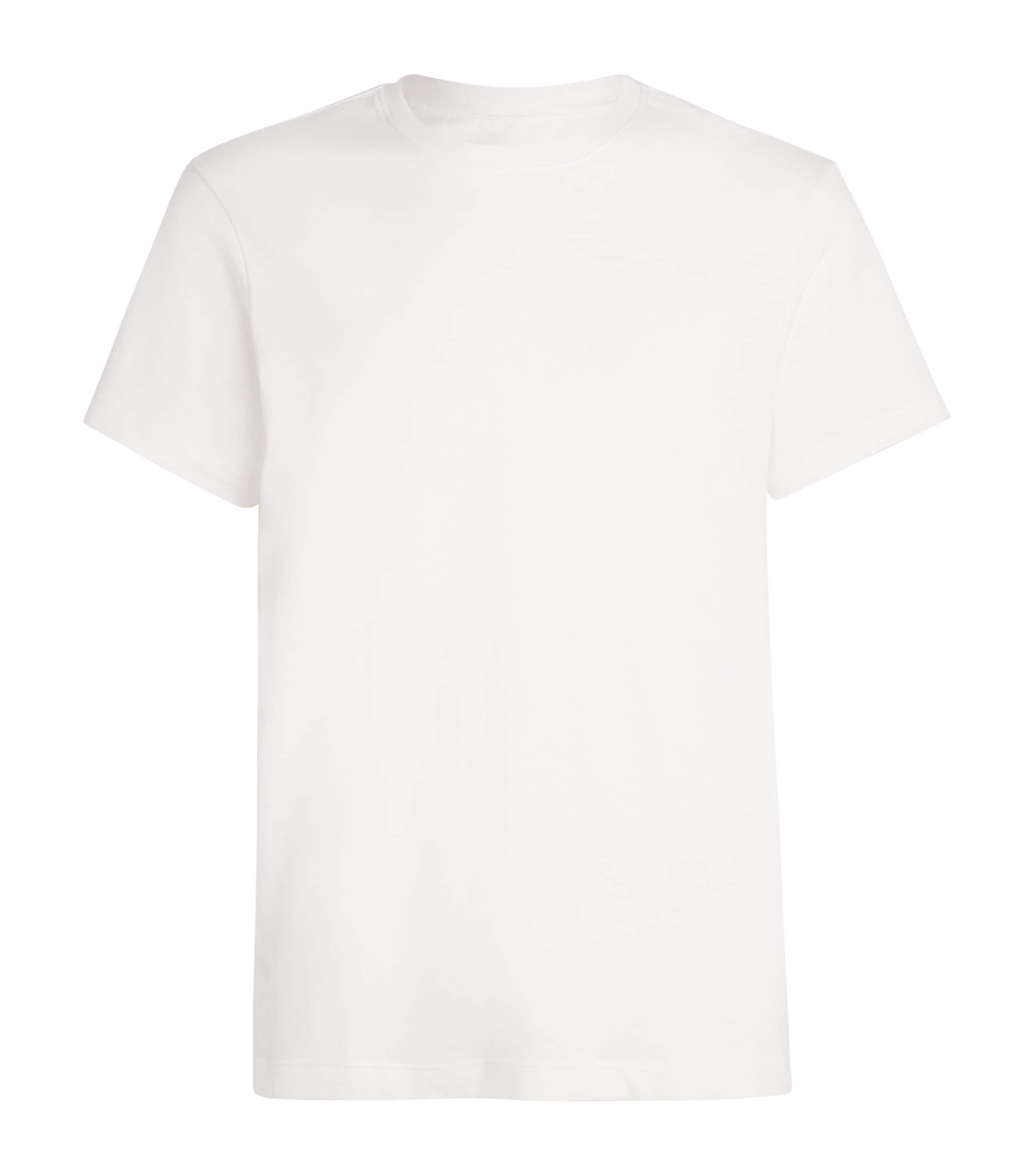 Skims Mens Cotton T-Shirt Chalk