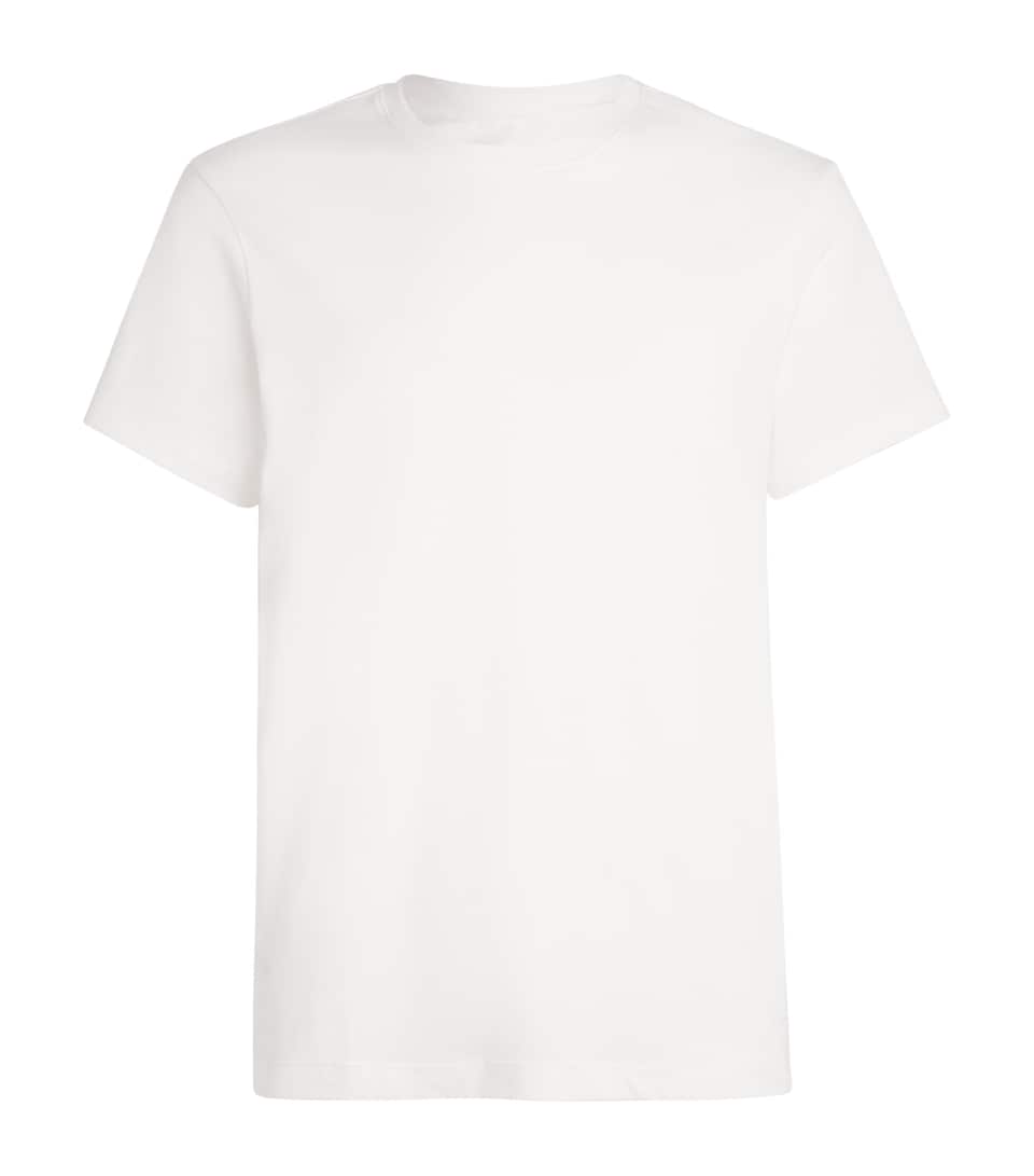 Skims Mens Cotton T-Shirt Chalk