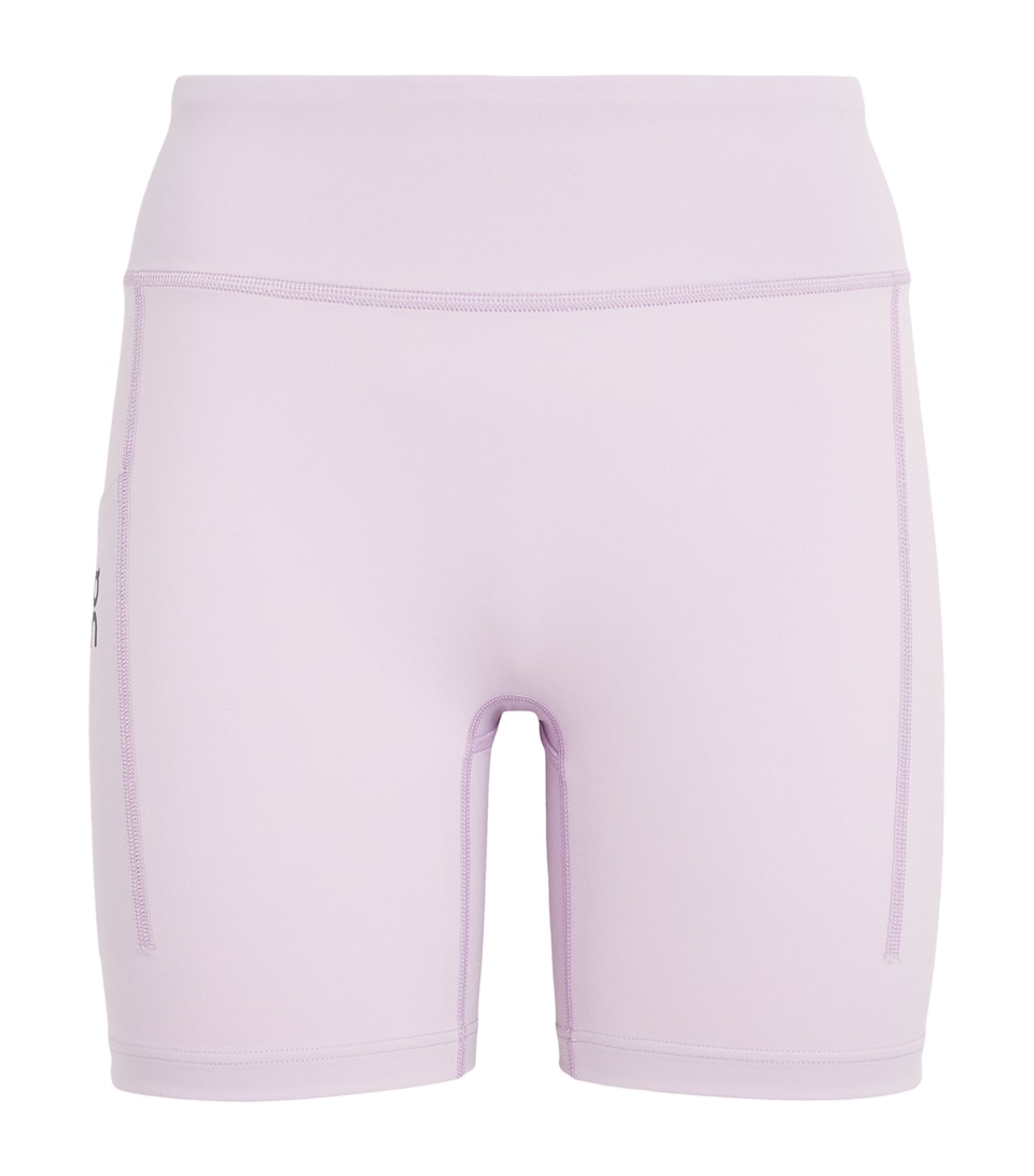 On Womens Performance Tight Shorts Foxglove
