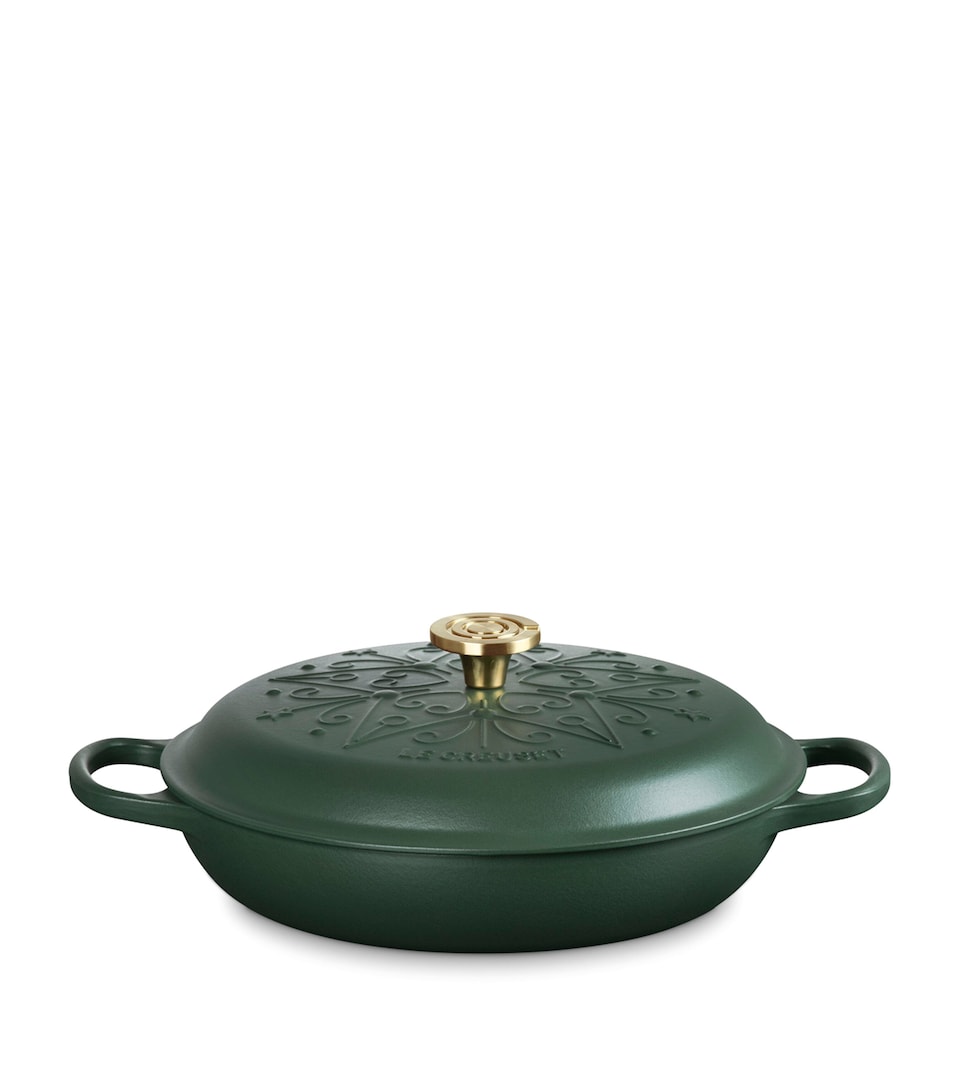 Le Creuset Cast Iron Shallow Casserole Dish (30cm) Green