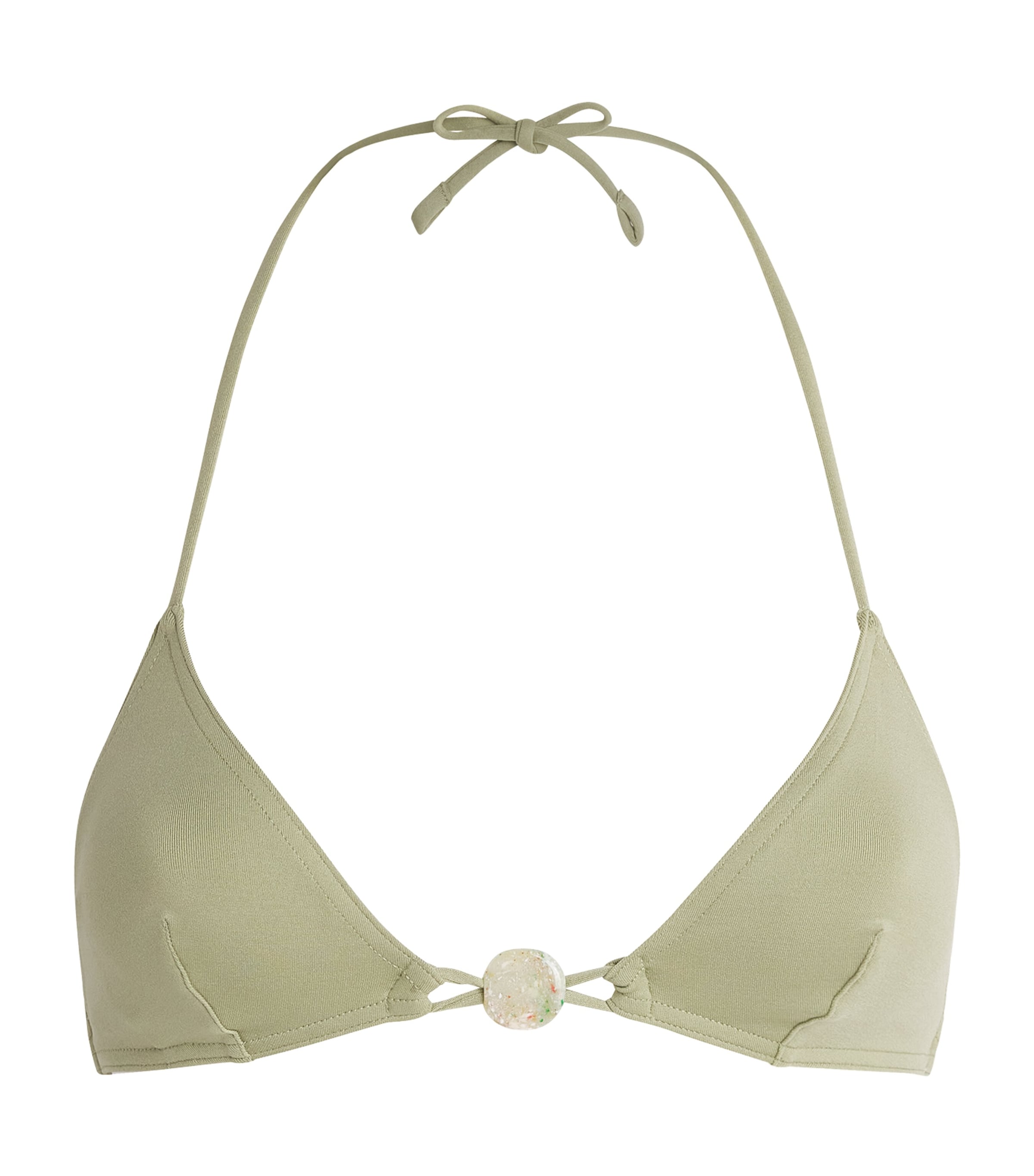 Eres Womens Alva Bikini Top Alligator