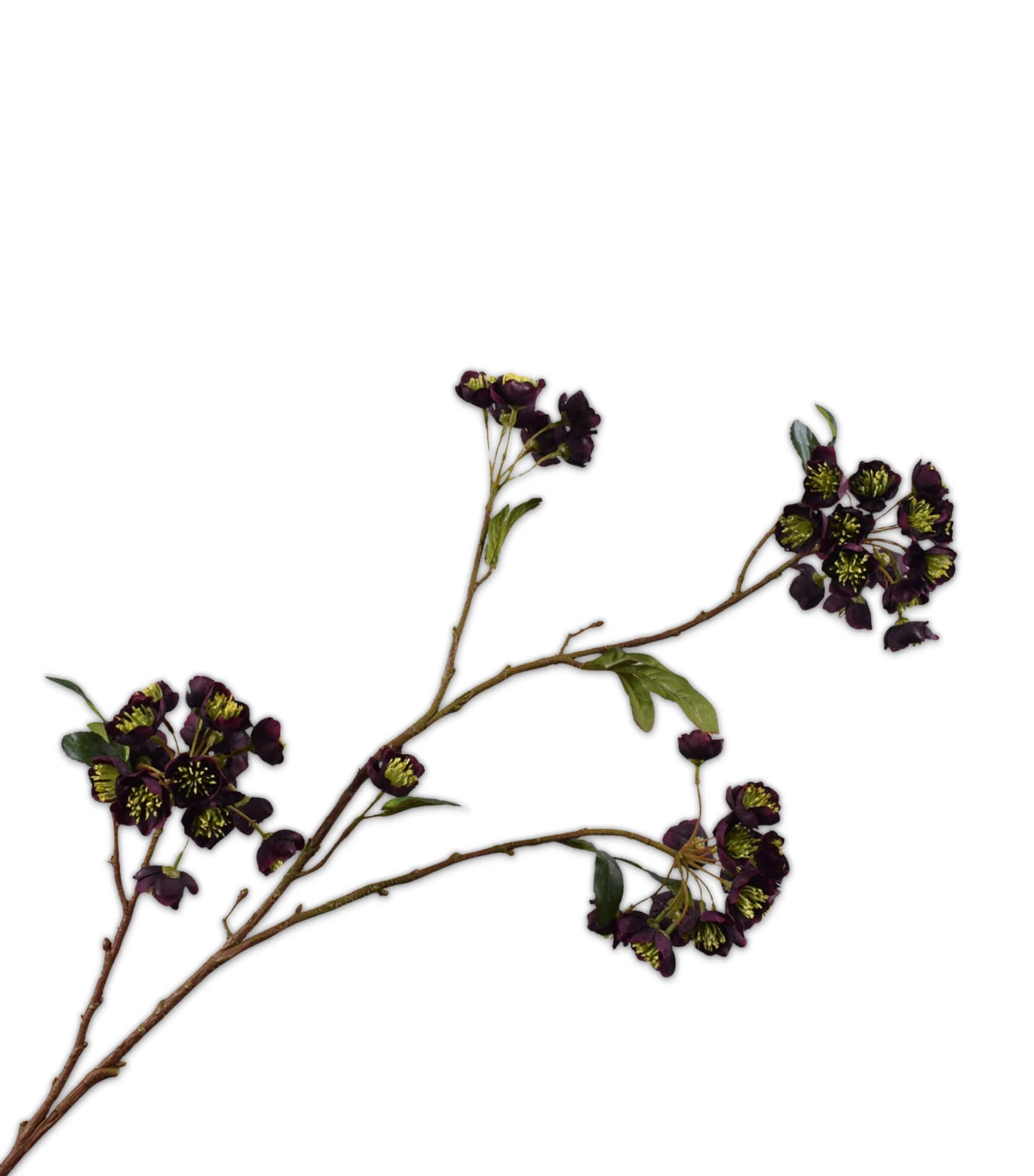 Silk-ka Artificial Helleborus Flower Purple