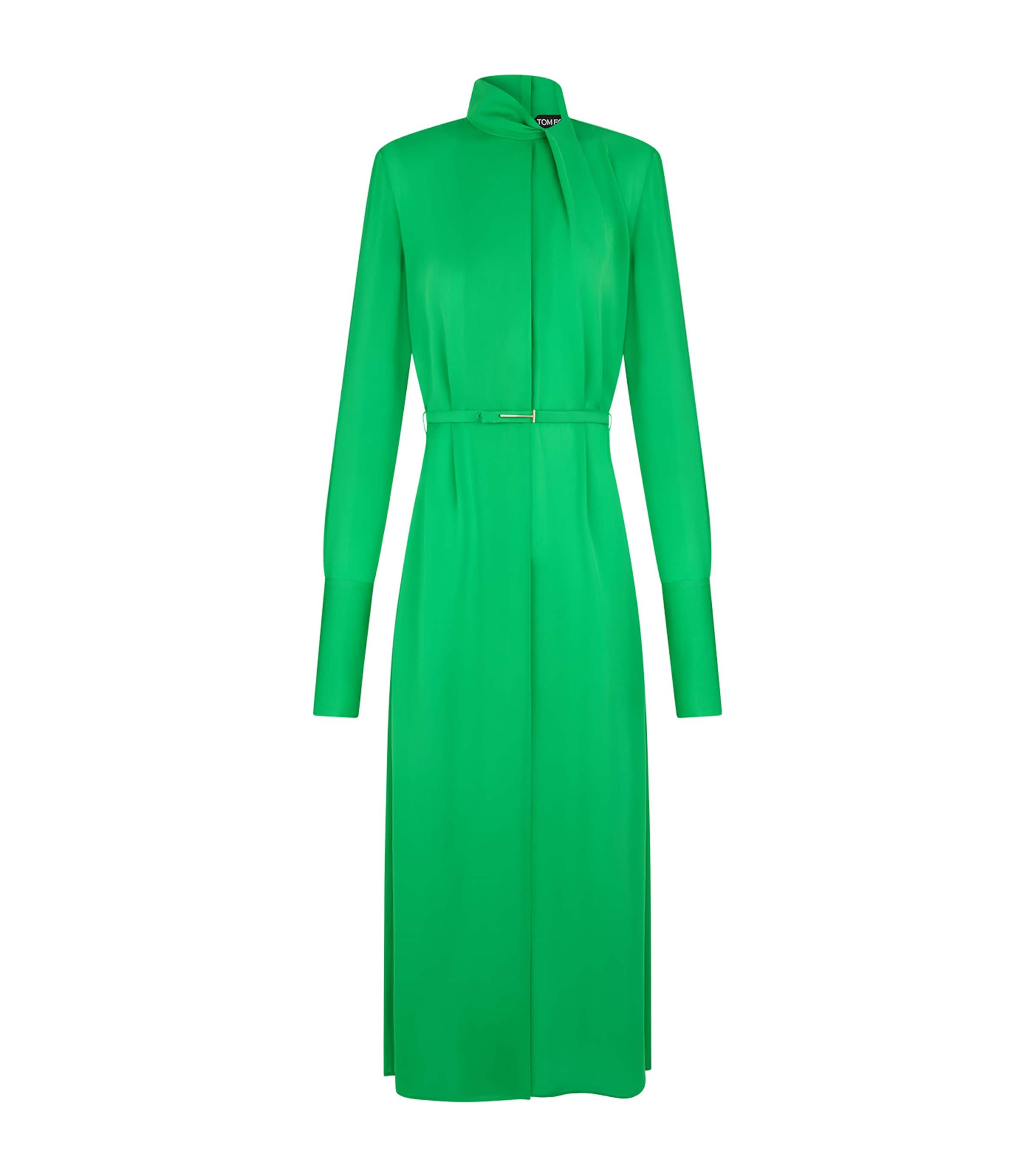 TOM FORD Womens Silk Shirt Maxi Dress Gcr