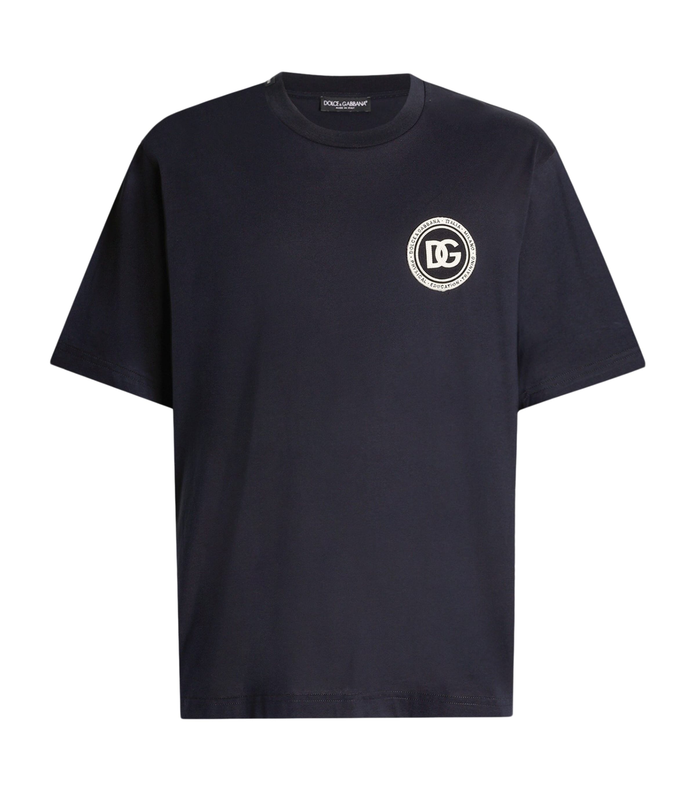 Cotton Logo Patch T-Shirt