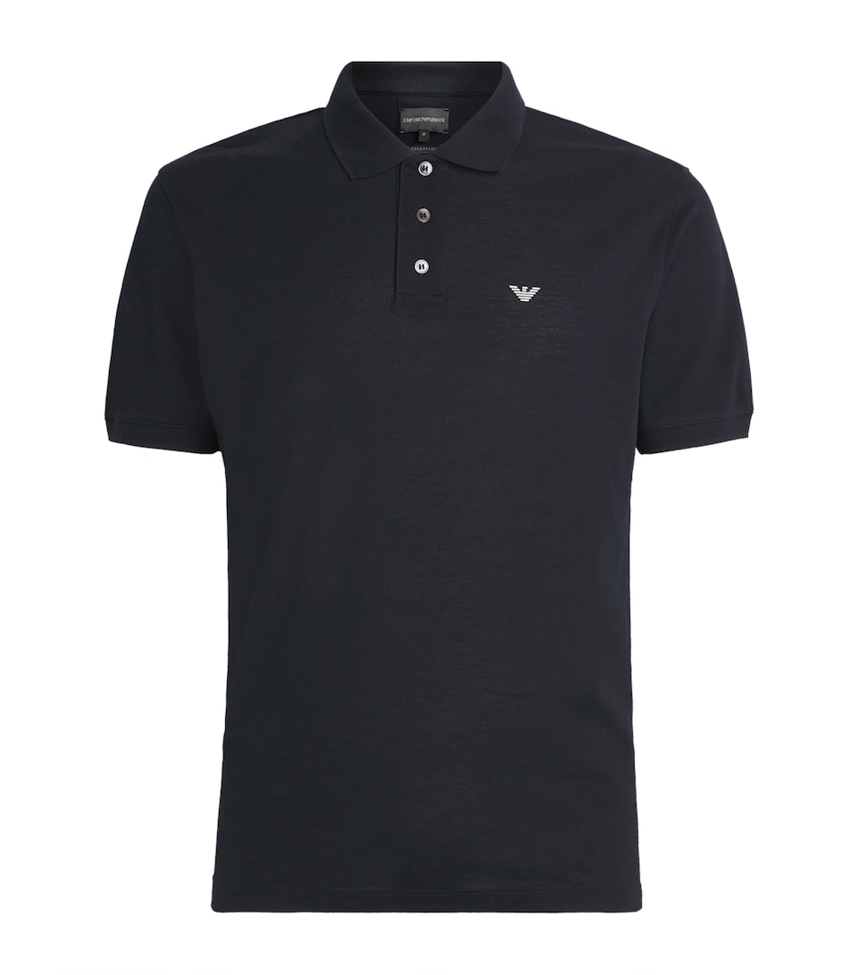 Mercerised Cotton Polo Shirt