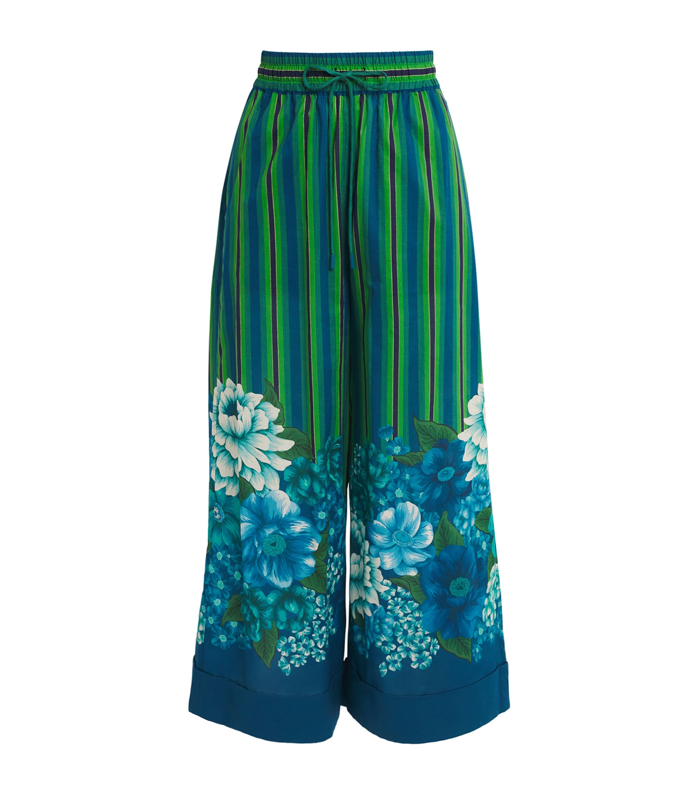 ALEMAIS Womens Organic Cotton Printed Margo Trousers