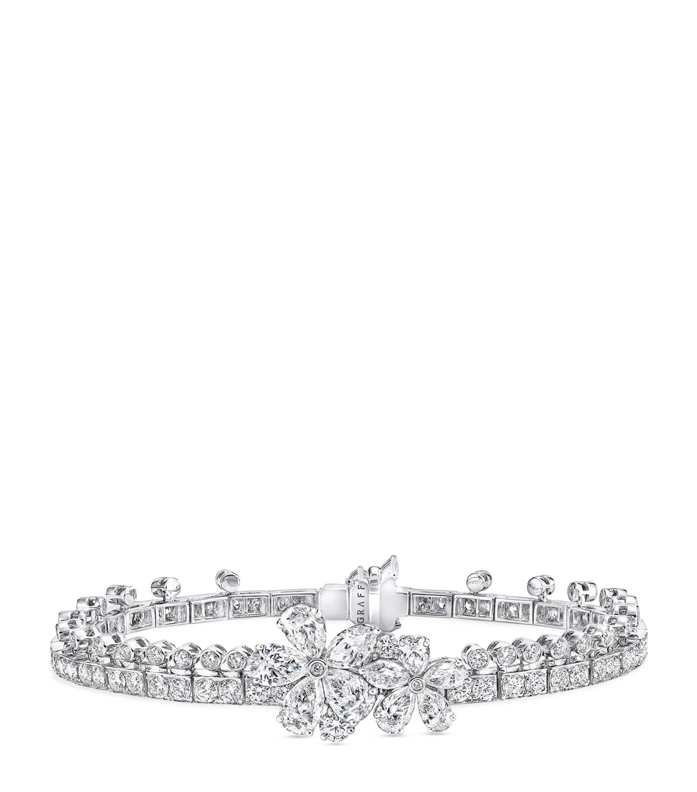 Graff White Gold and Diamond Carissa Bracelet White Gold