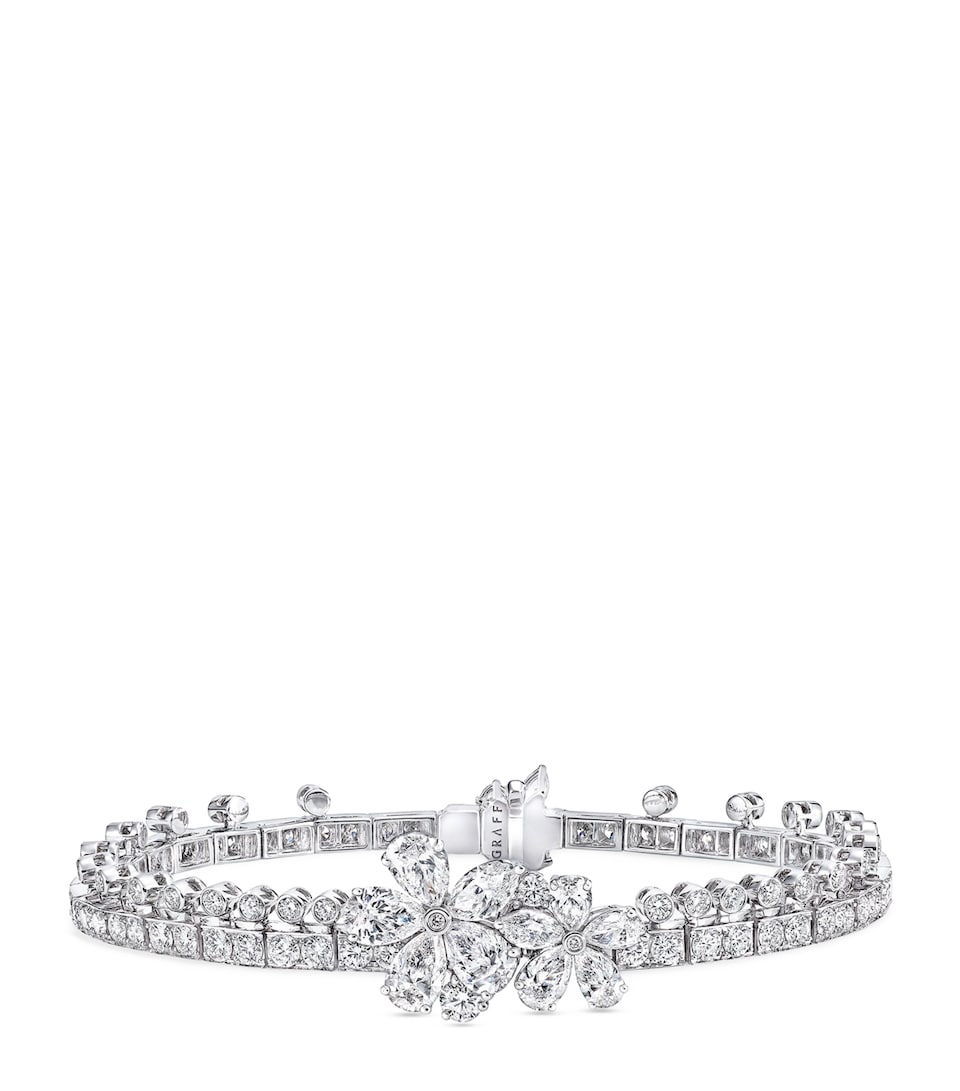 Graff White Gold and Diamond Carissa Bracelet White Gold