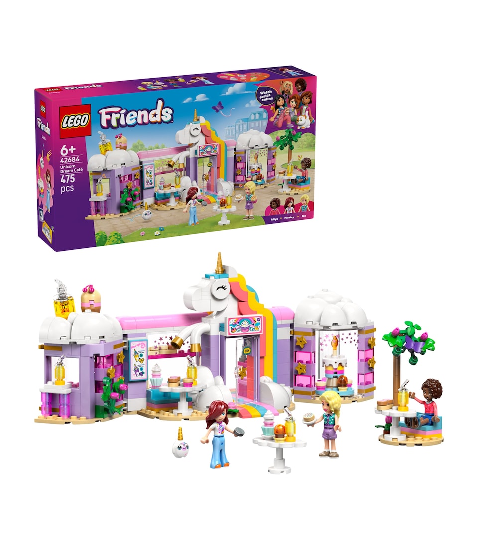LEGO Friends Unicorn Dream Café Toy for Kids 42684