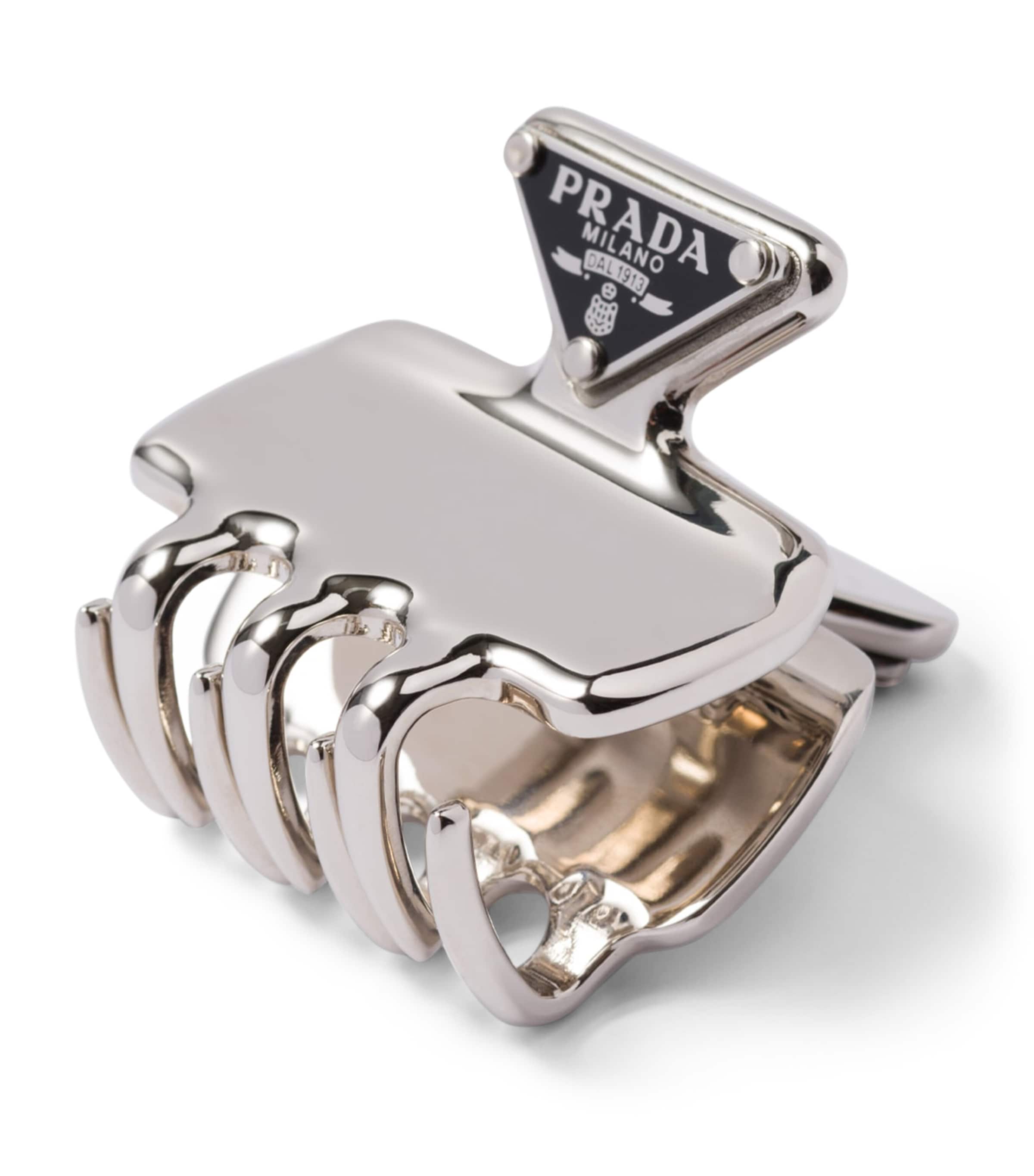 Triangle Logo Hair Clip